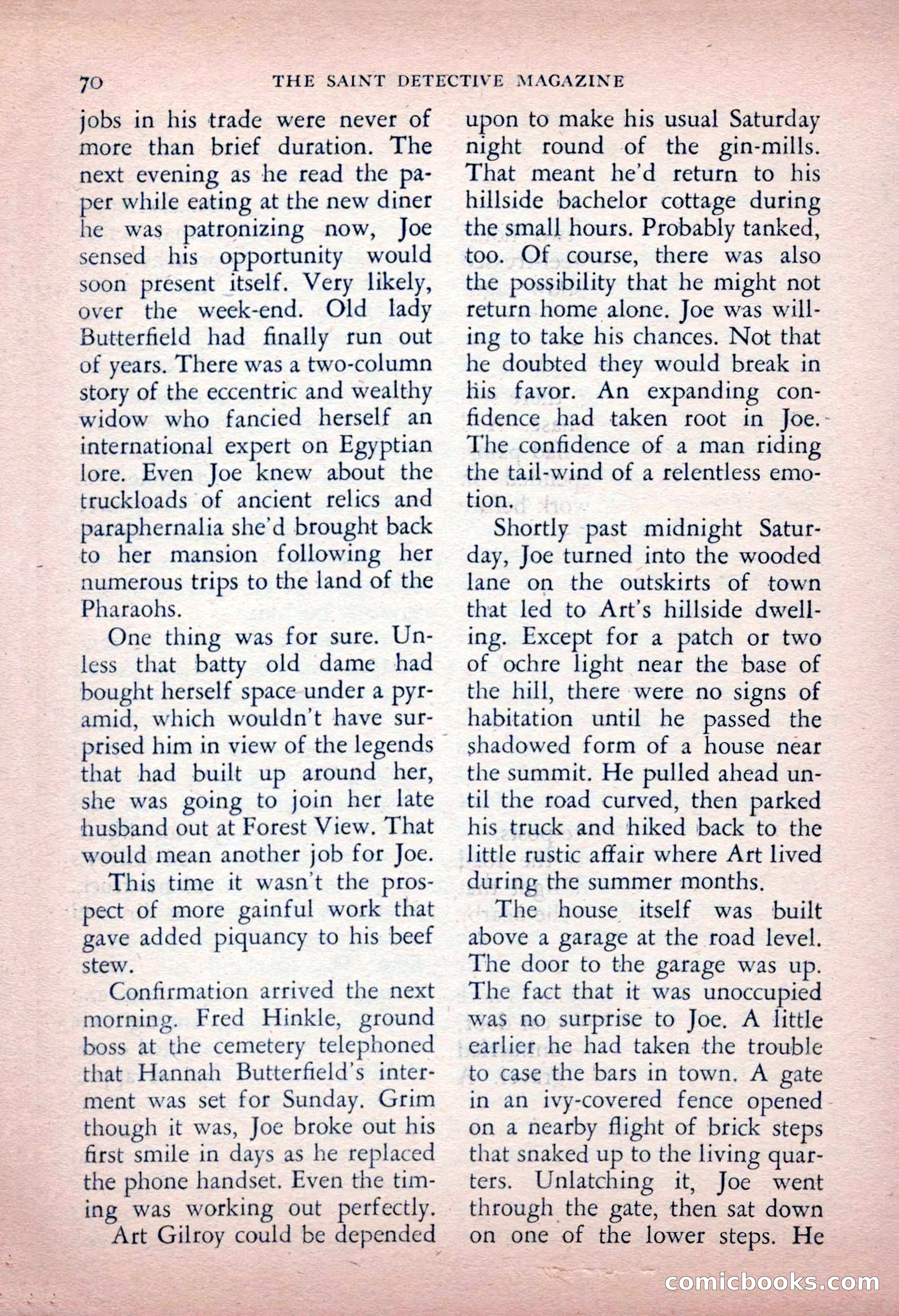 The Saint Detective Magazine, May 1956 — page 72 of 164
