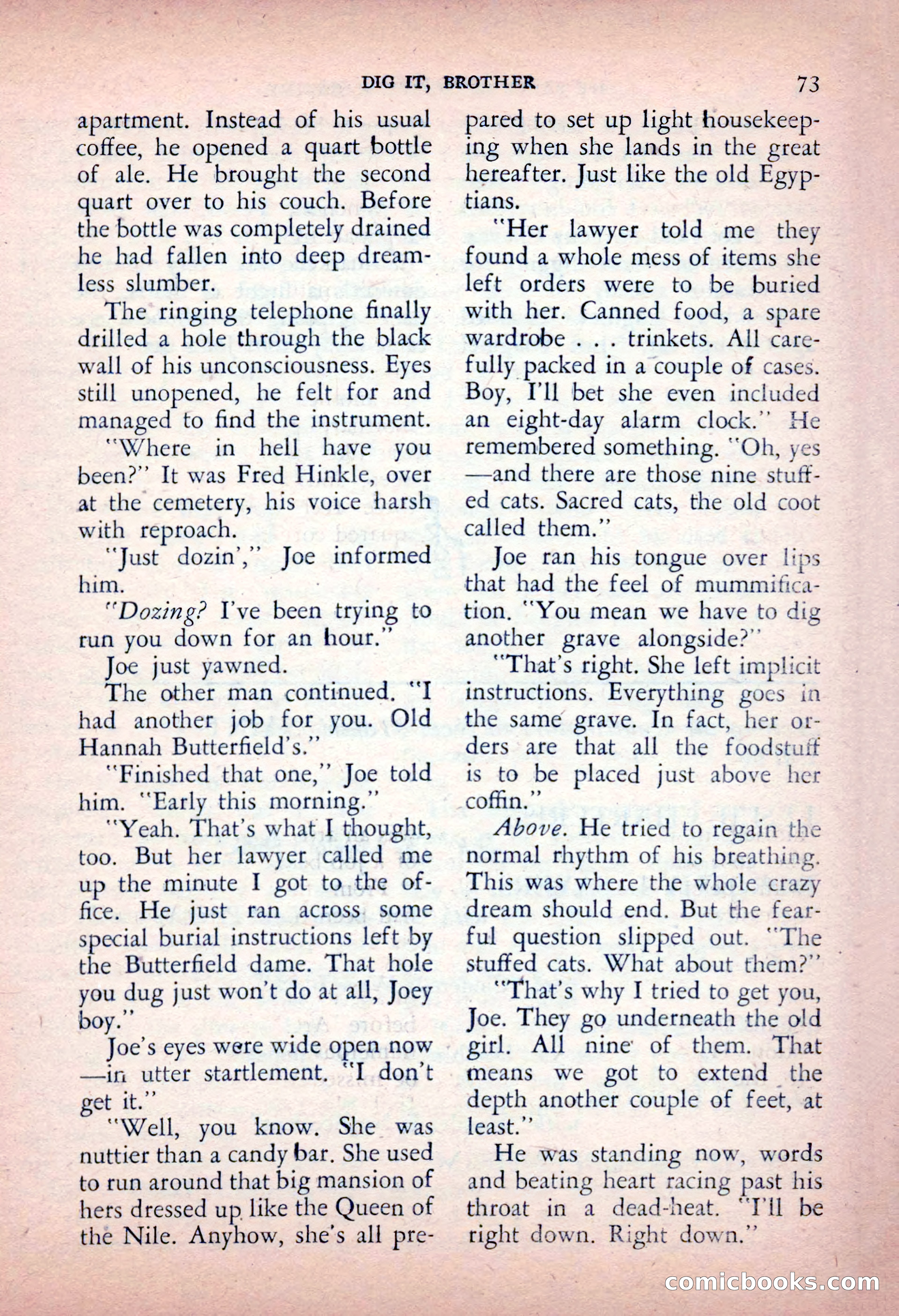 The Saint Detective Magazine, May 1956 — page 75 of 164