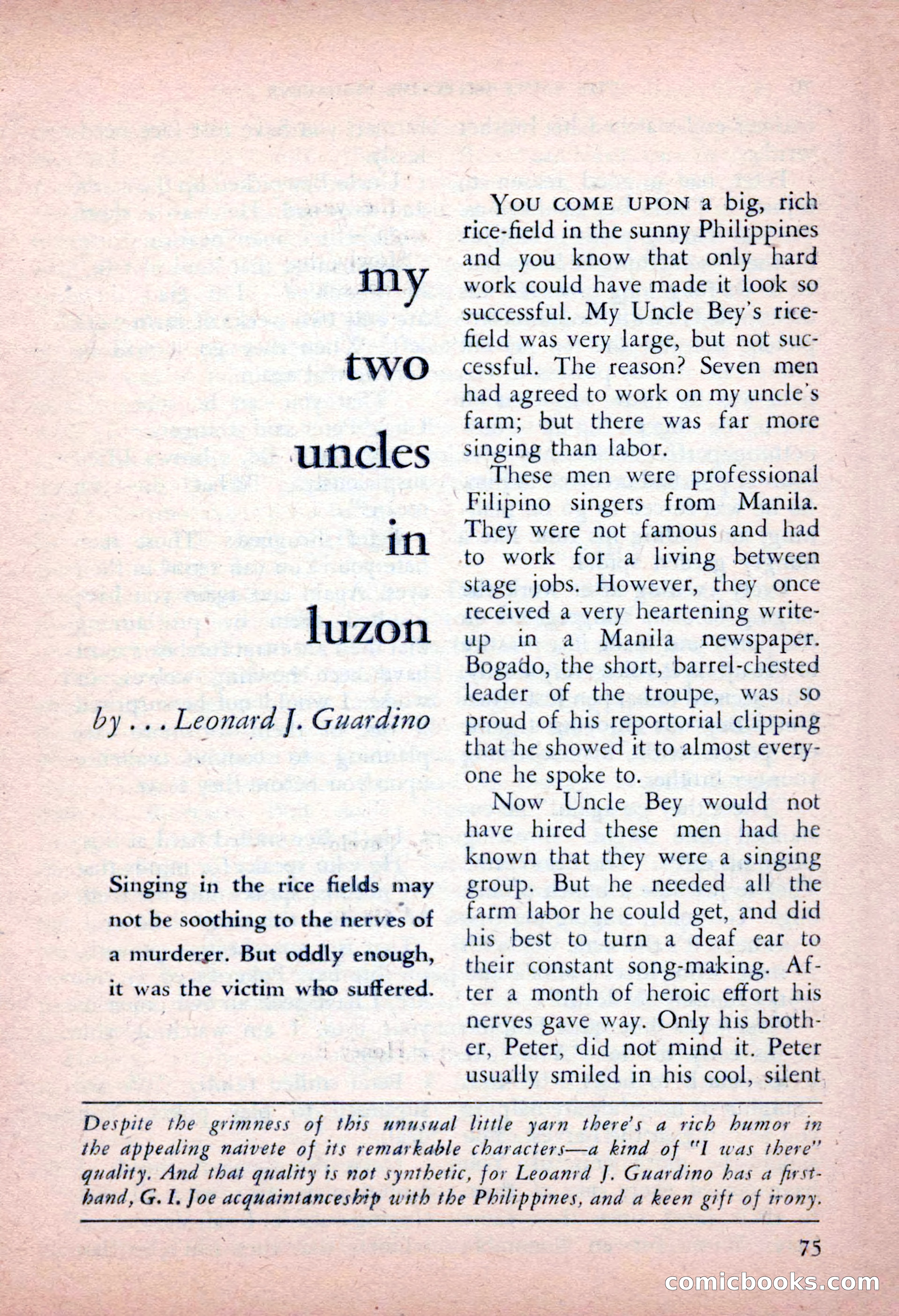 The Saint Detective Magazine, May 1956 — page 77 of 164