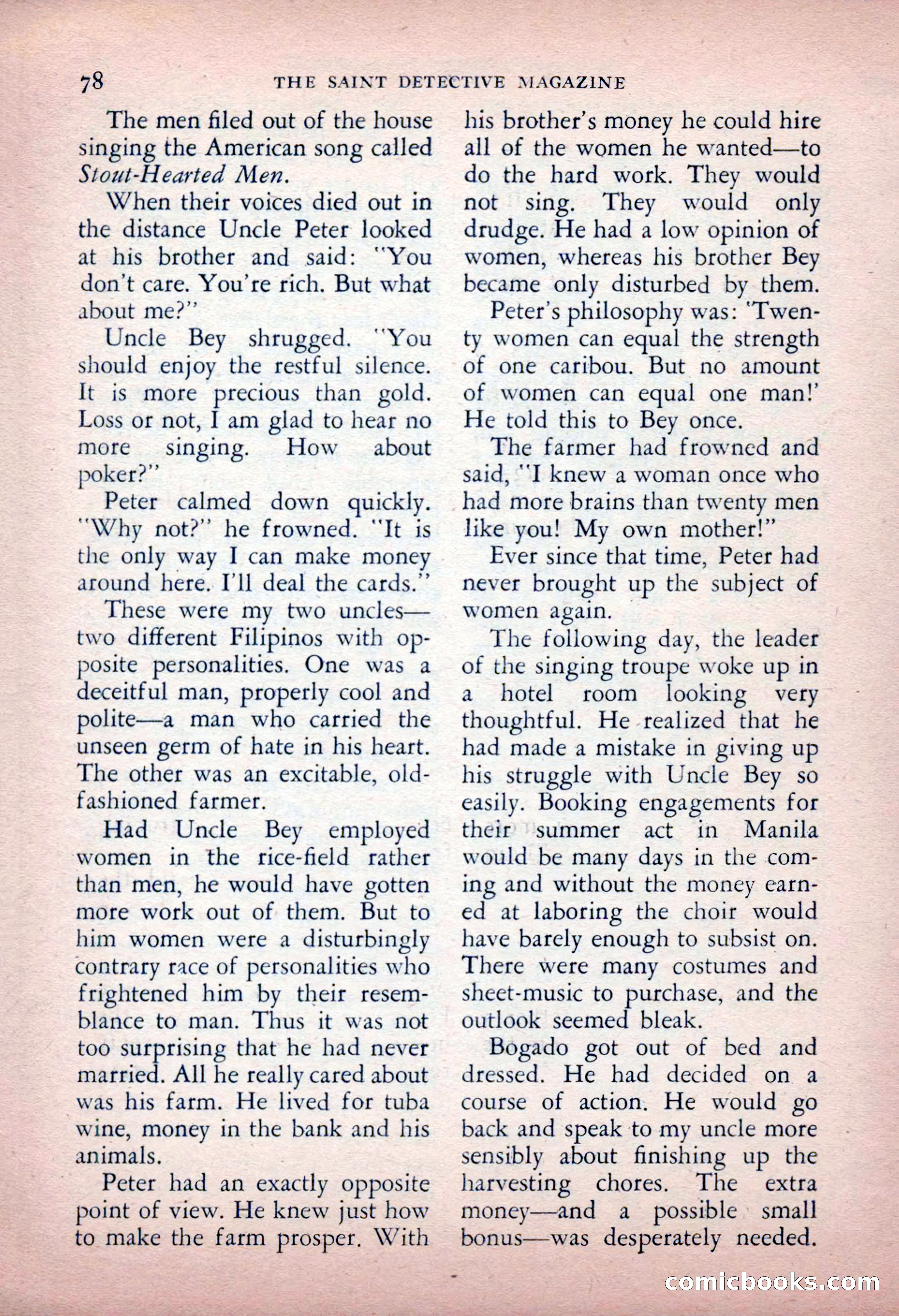 The Saint Detective Magazine, May 1956 — page 80 of 164