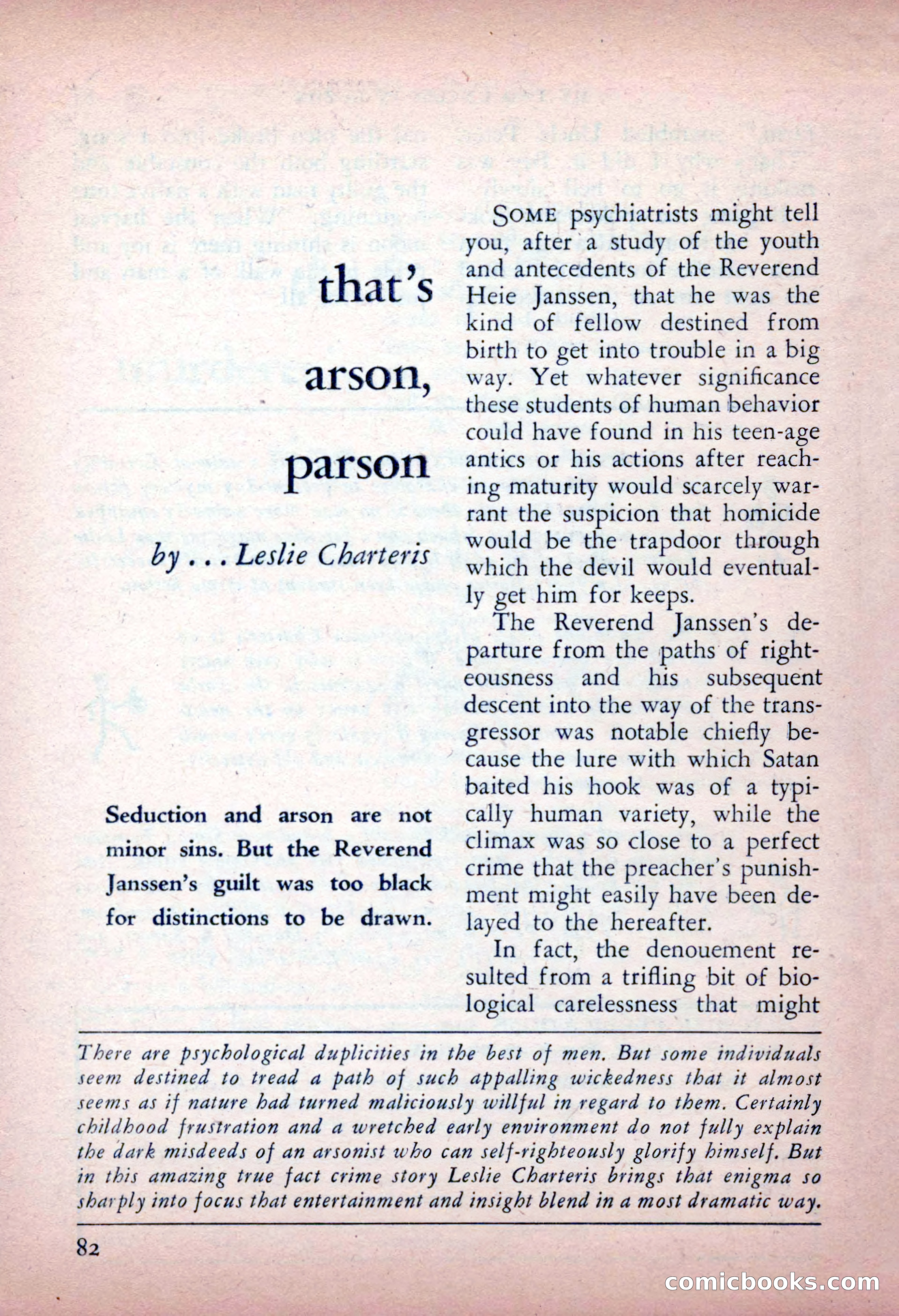 The Saint Detective Magazine, May 1956 — page 84 of 164