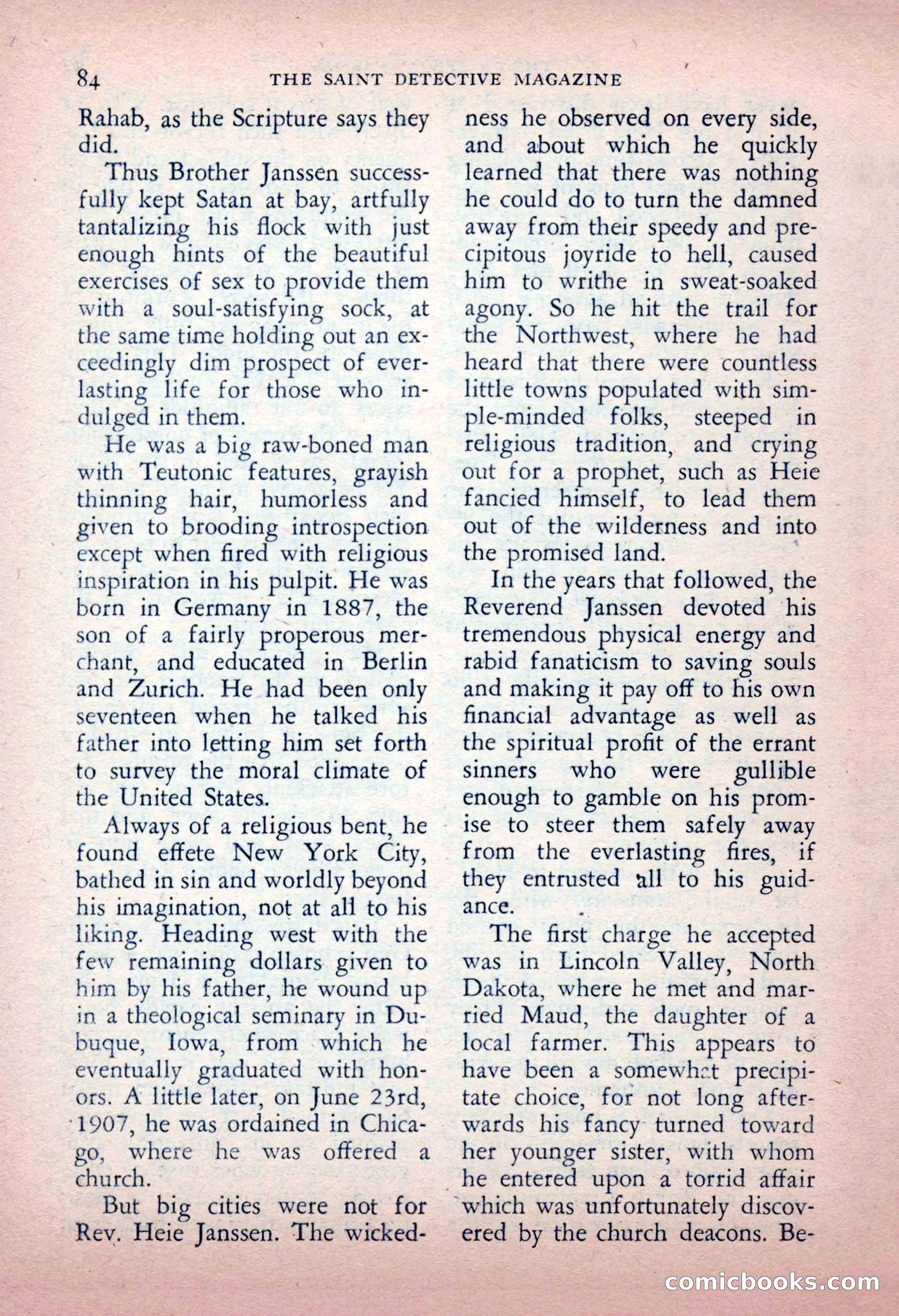 The Saint Detective Magazine, May 1956 — page 86 of 164