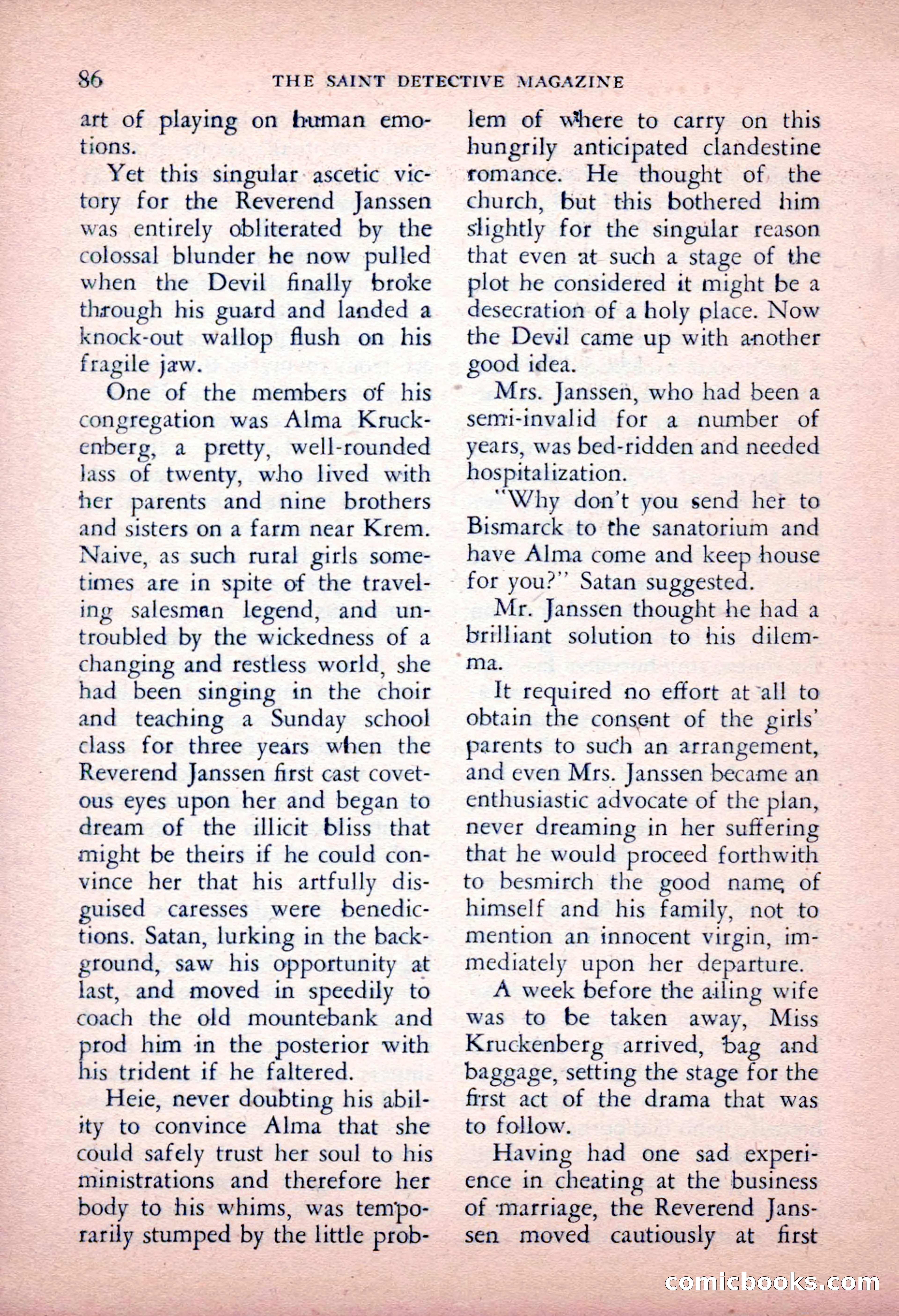 The Saint Detective Magazine, May 1956 — page 88 of 164