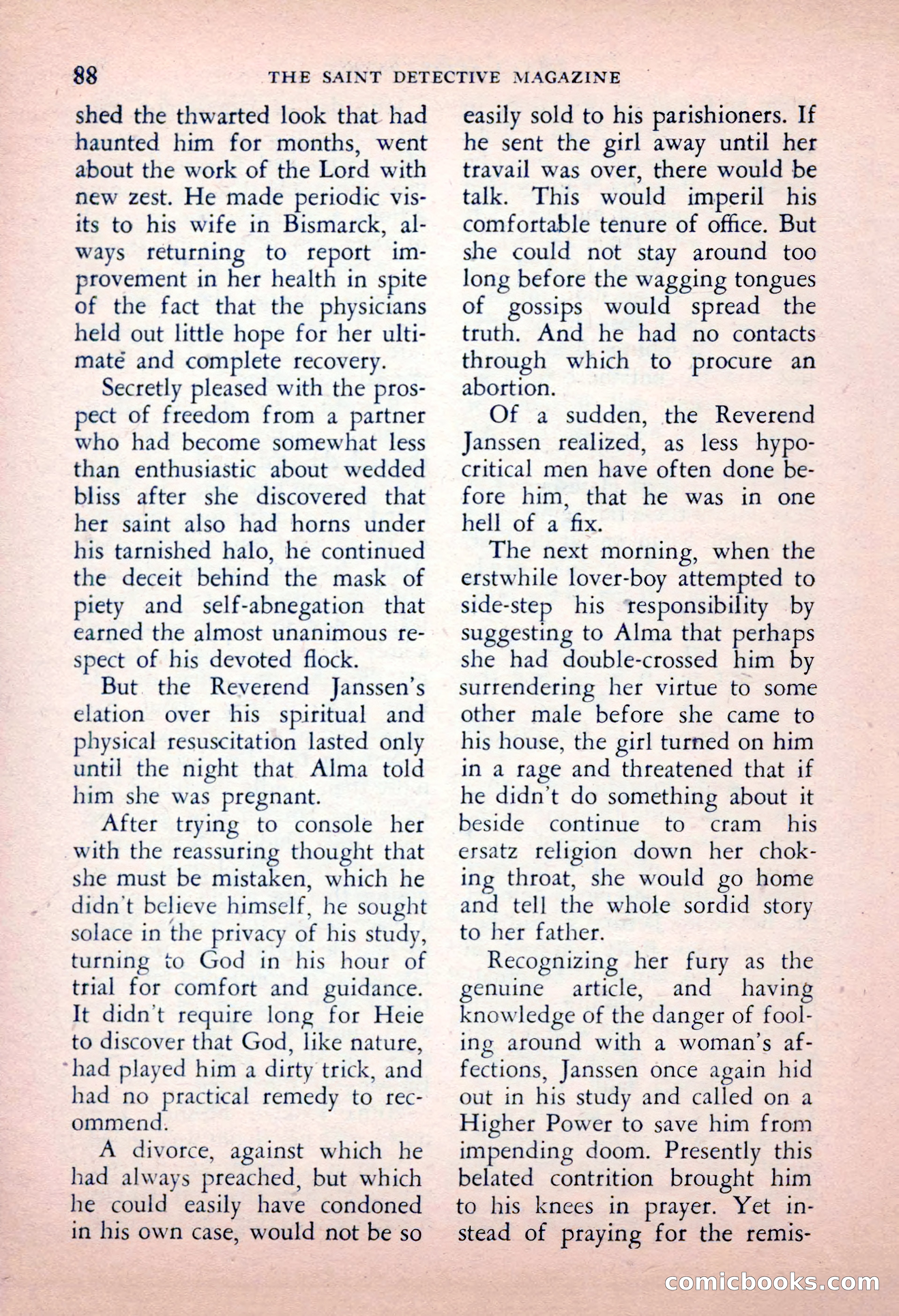 The Saint Detective Magazine, May 1956 — page 90 of 164