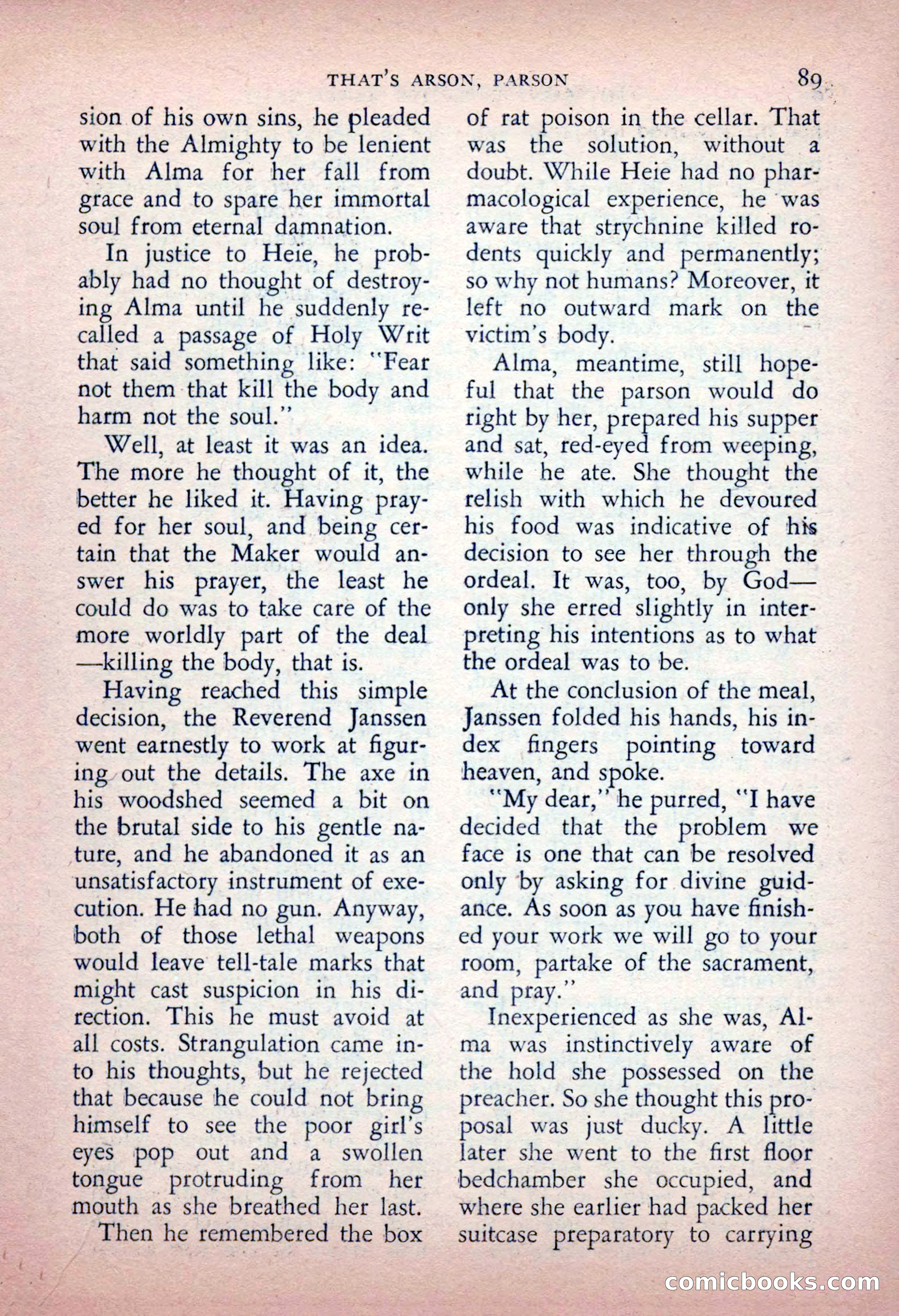 The Saint Detective Magazine, May 1956 — page 91 of 164