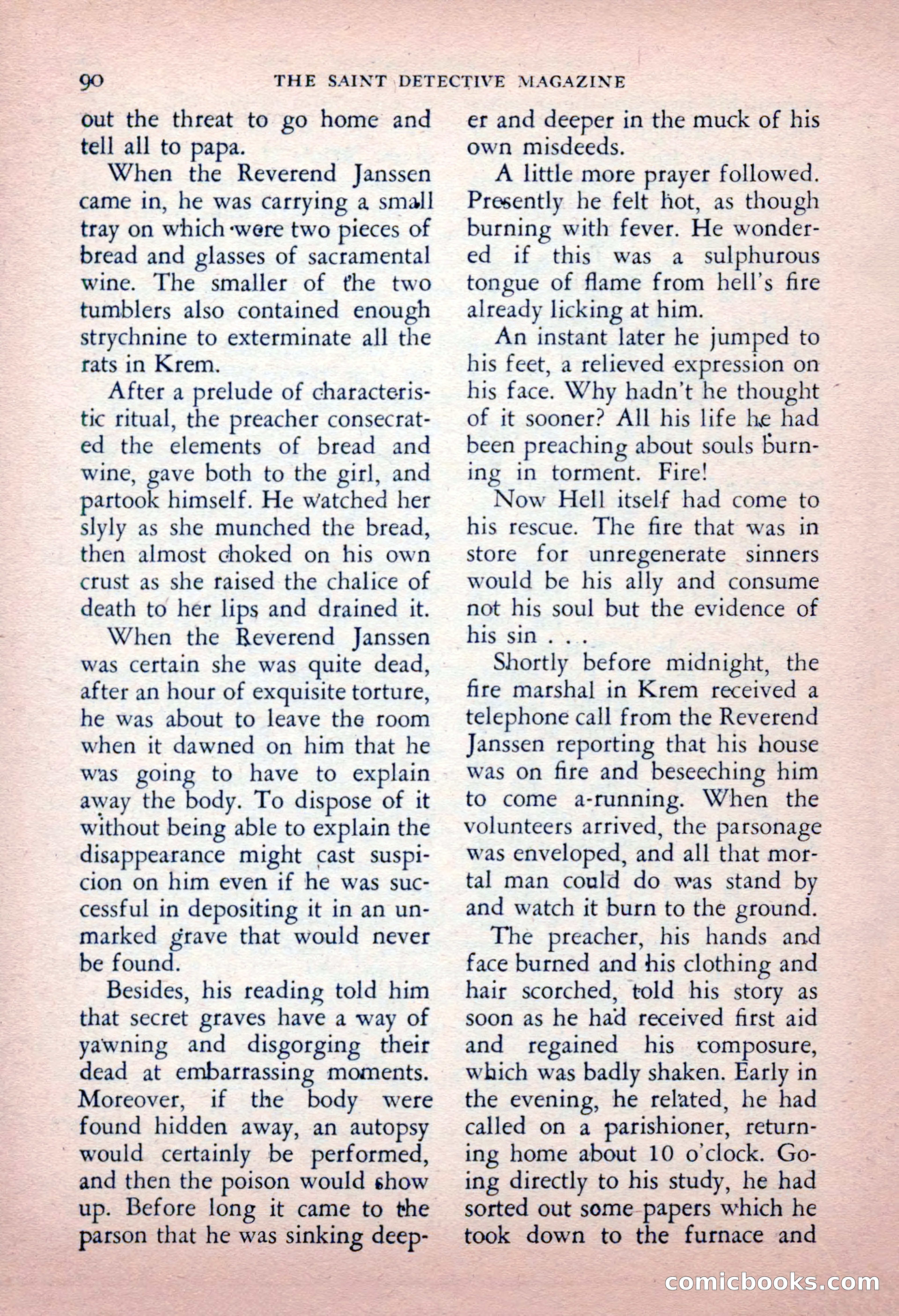 The Saint Detective Magazine, May 1956 — page 92 of 164
