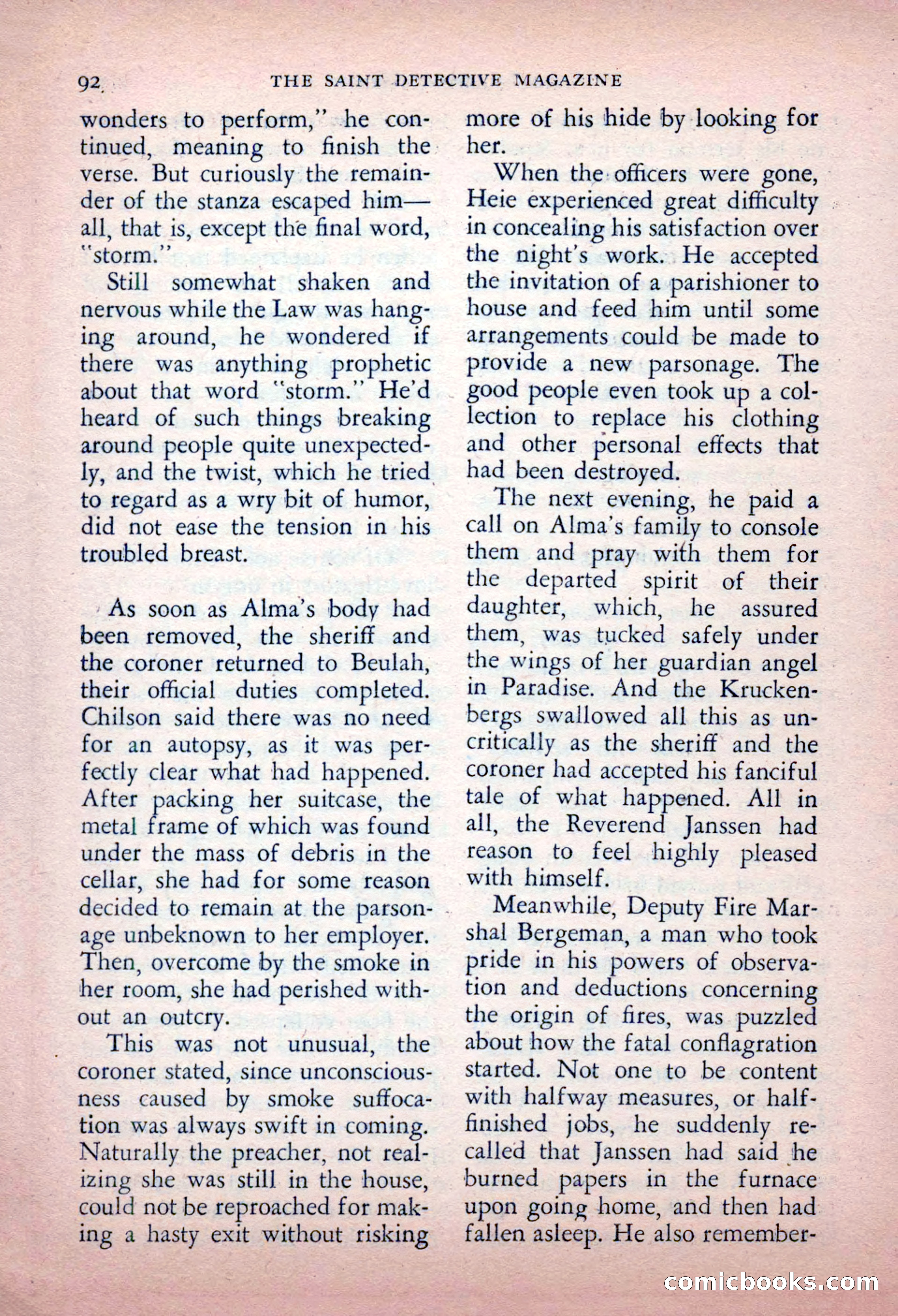 The Saint Detective Magazine, May 1956 — page 94 of 164