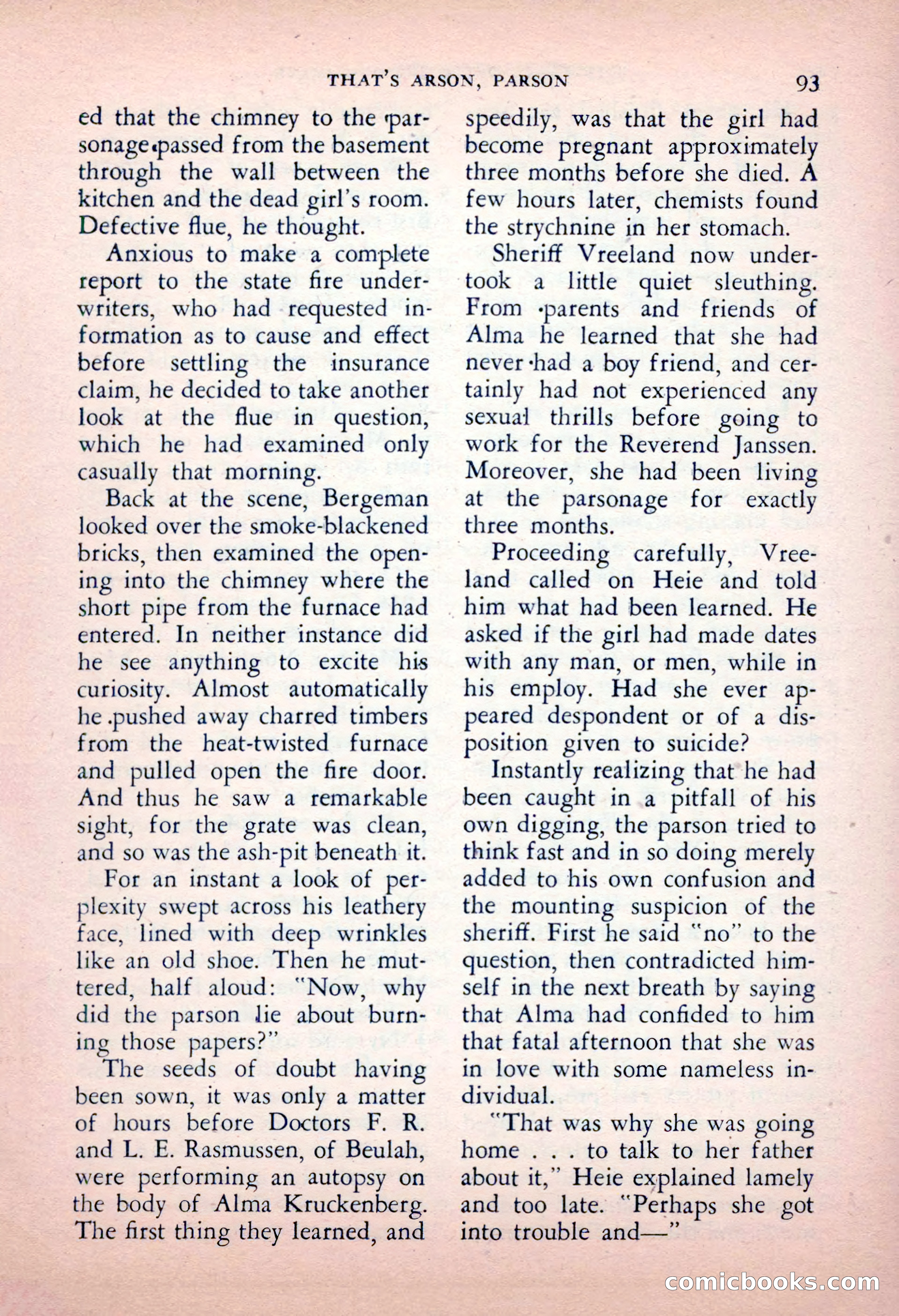 The Saint Detective Magazine, May 1956 — page 95 of 164