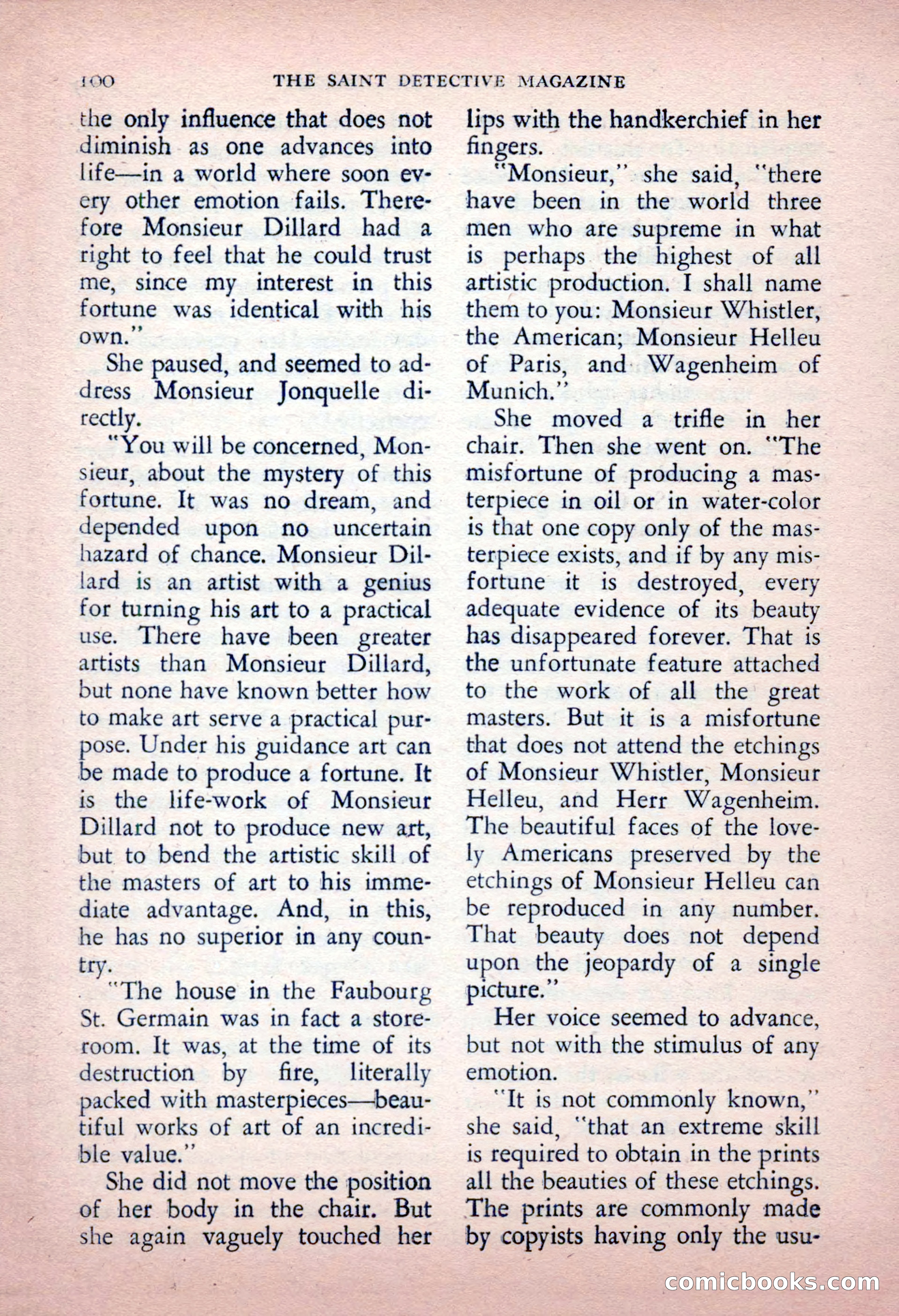 The Saint Detective Magazine, May 1956 — page 102 of 164