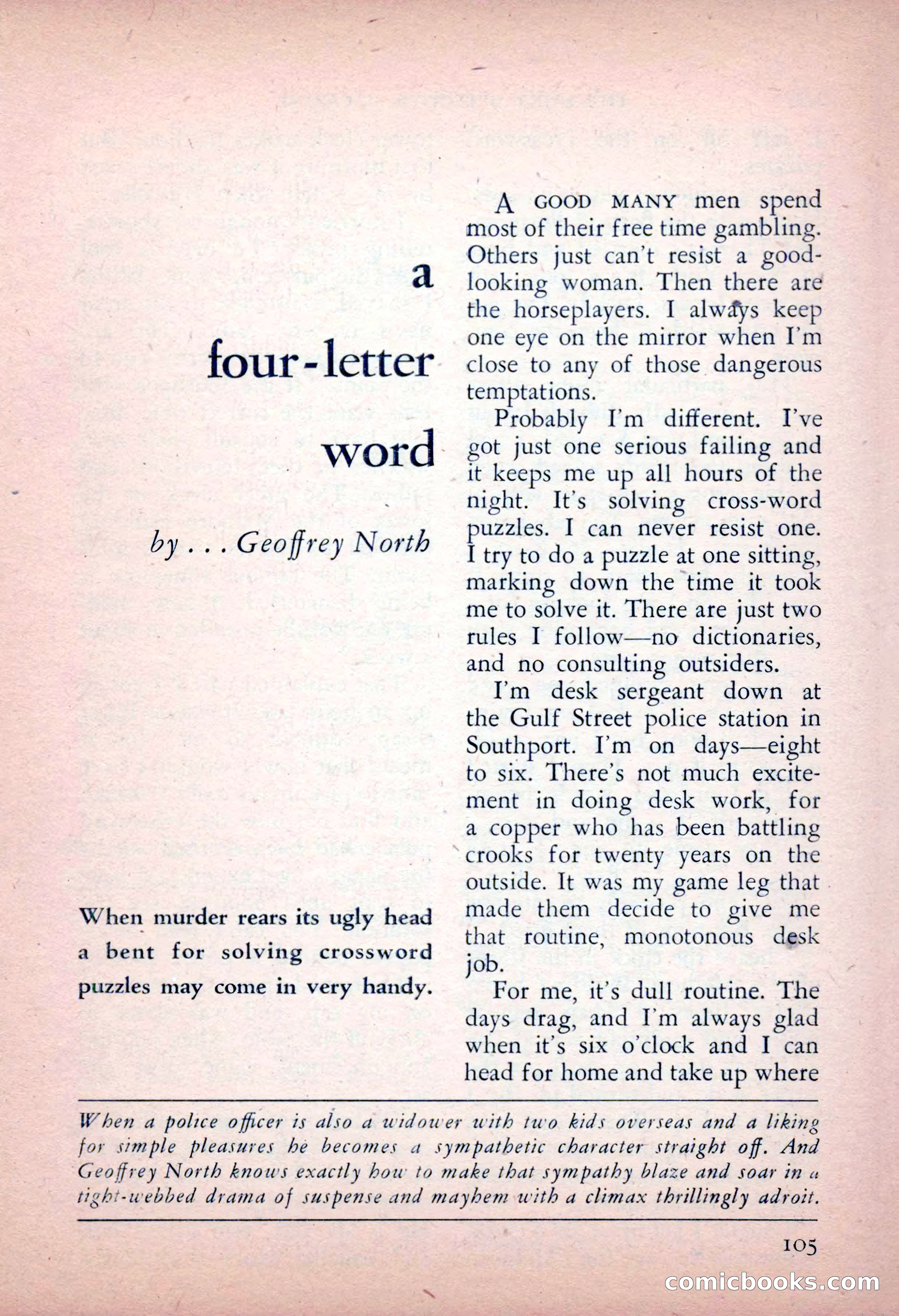 The Saint Detective Magazine, May 1956 — page 107 of 164