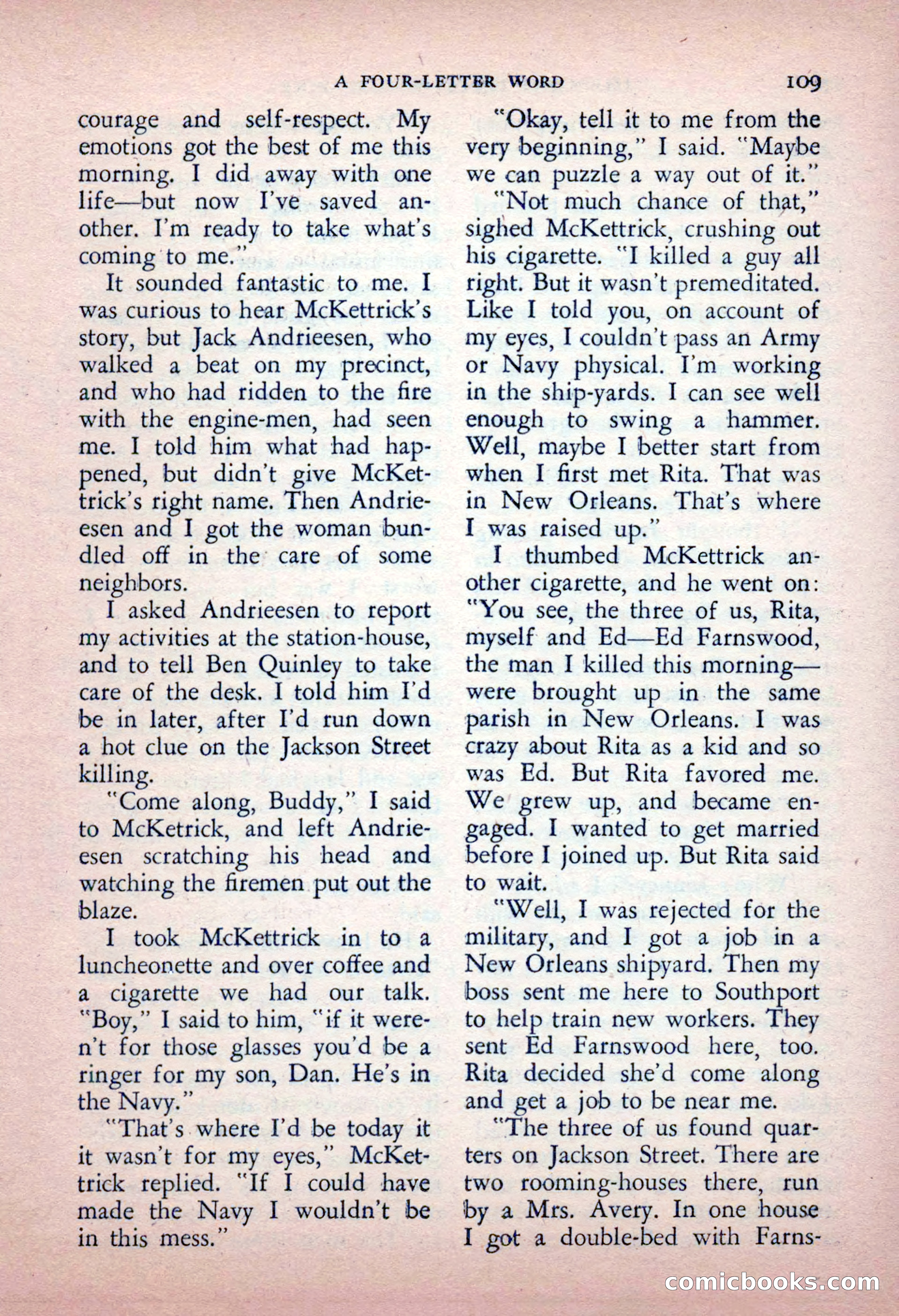The Saint Detective Magazine, May 1956 — page 111 of 164