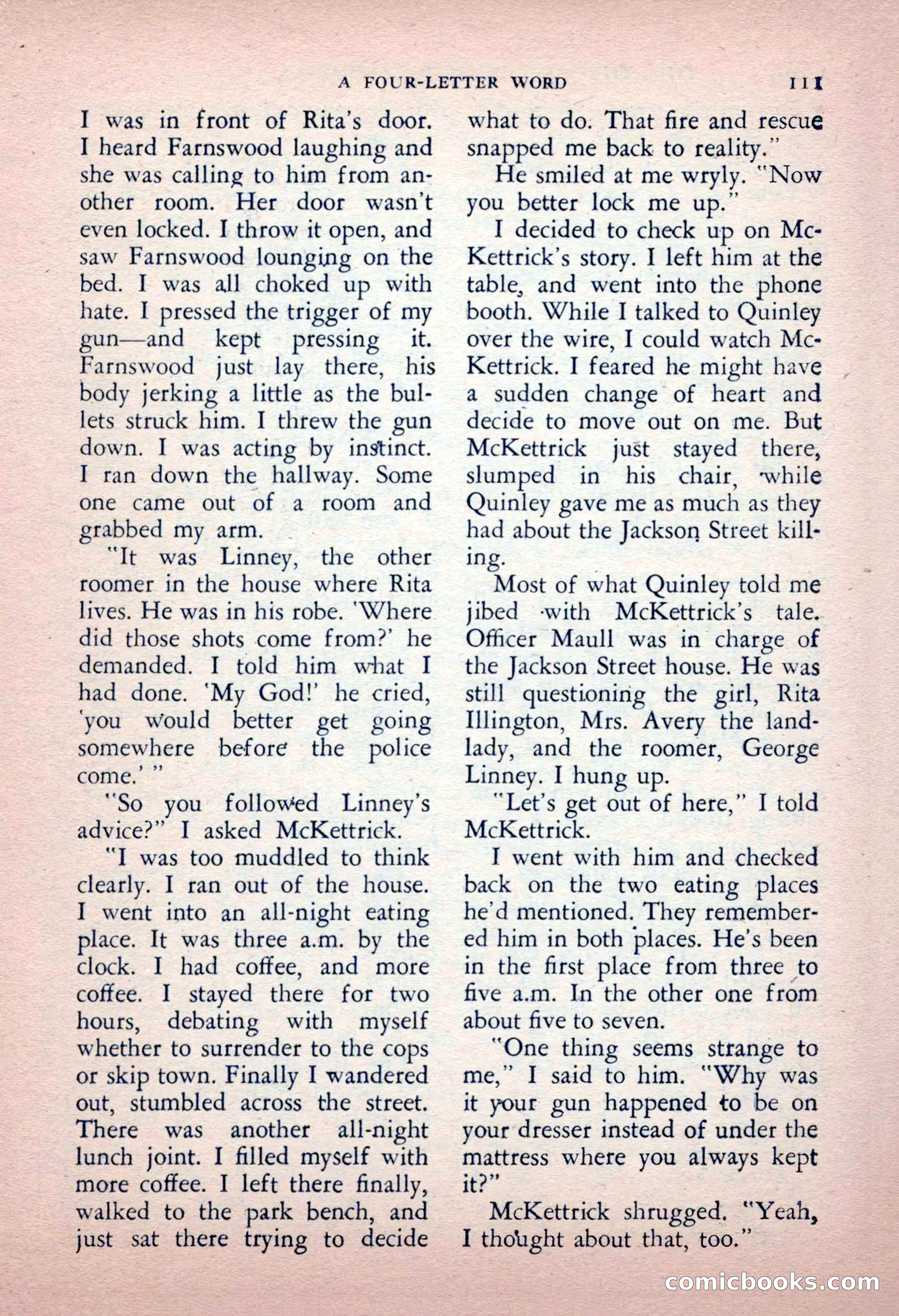 The Saint Detective Magazine, May 1956 — page 113 of 164