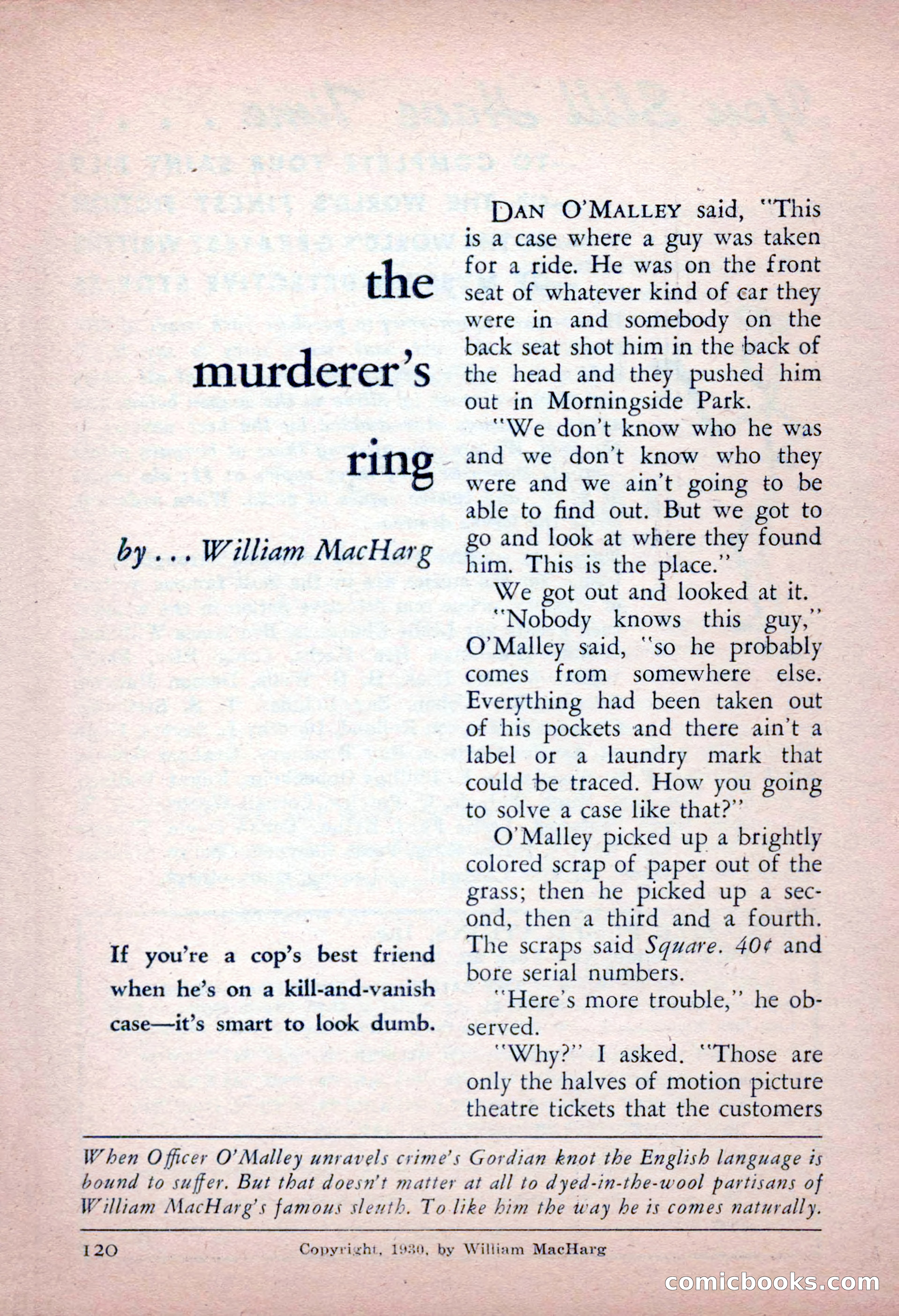 The Saint Detective Magazine, May 1956 — page 122 of 164