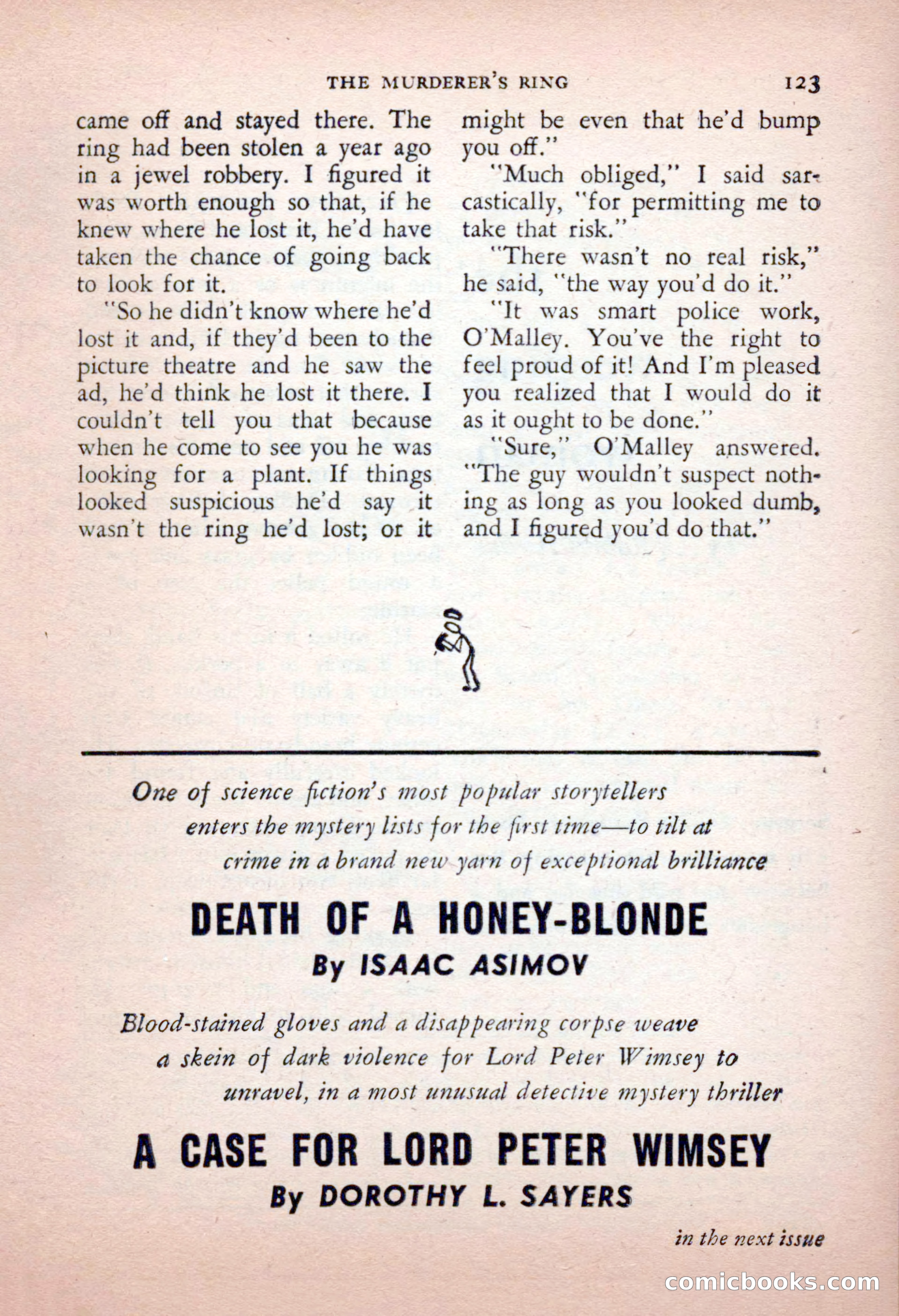 The Saint Detective Magazine, May 1956 — page 125 of 164