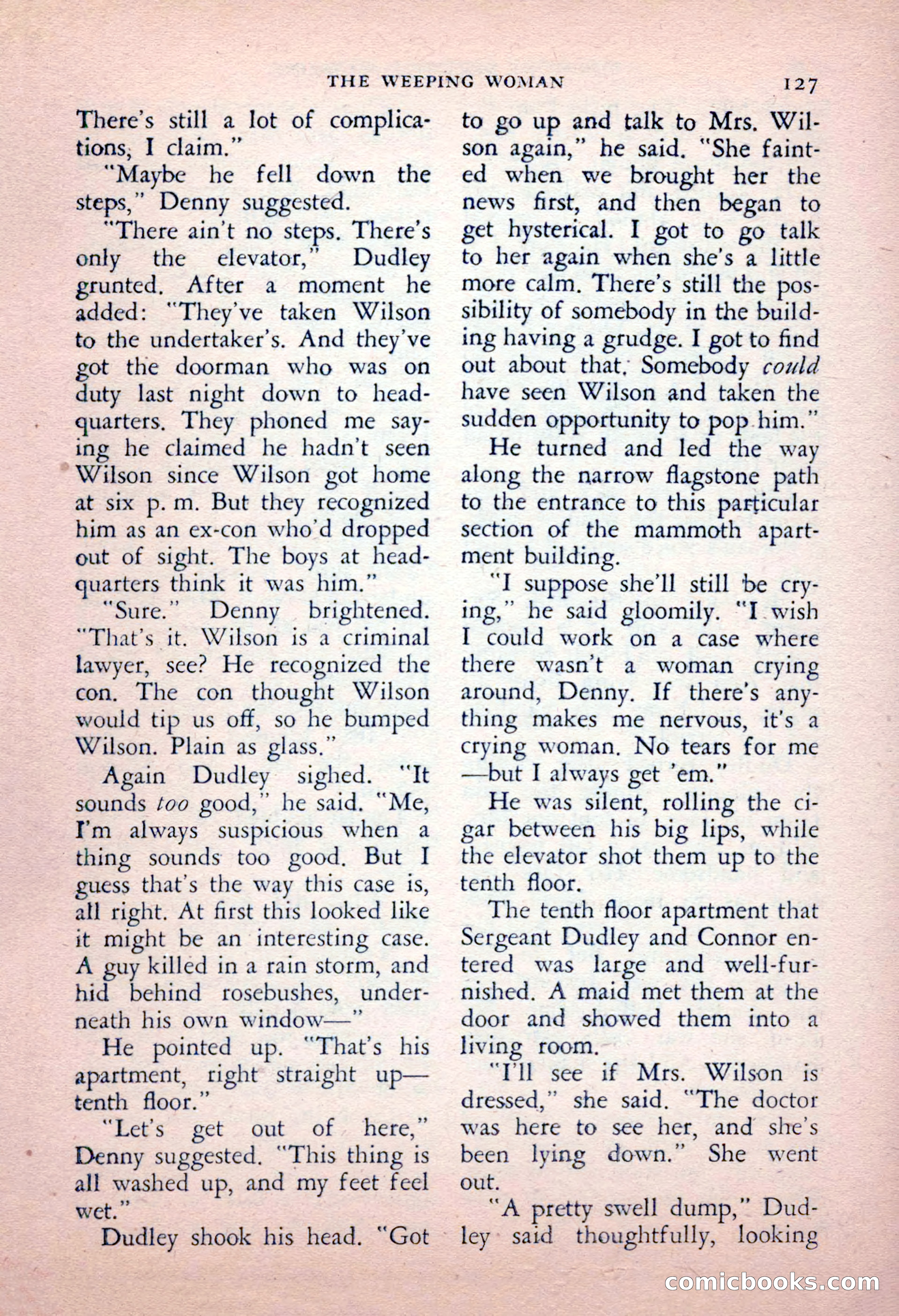 The Saint Detective Magazine, May 1956 — page 129 of 164