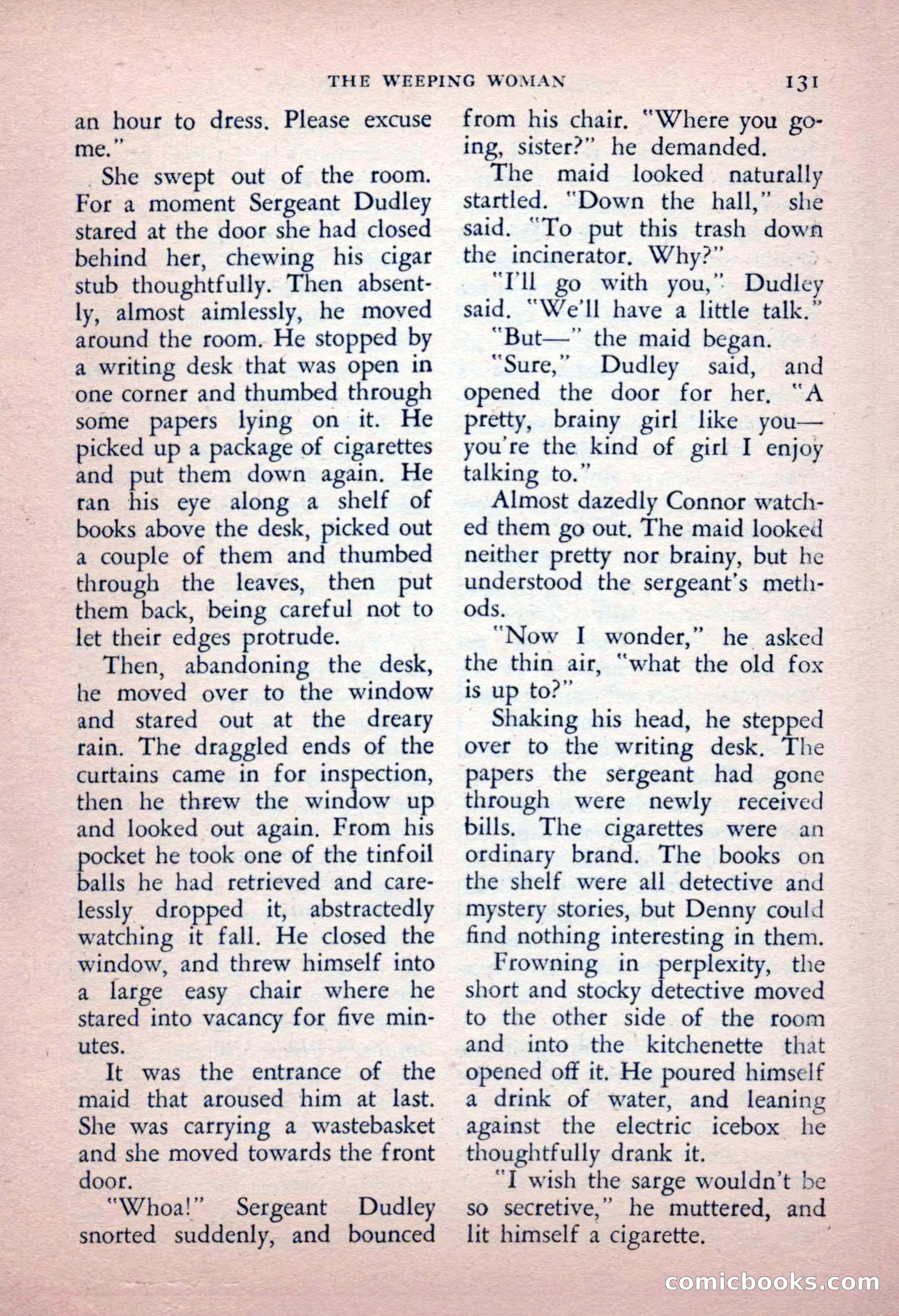 The Saint Detective Magazine, May 1956 — page 133 of 164