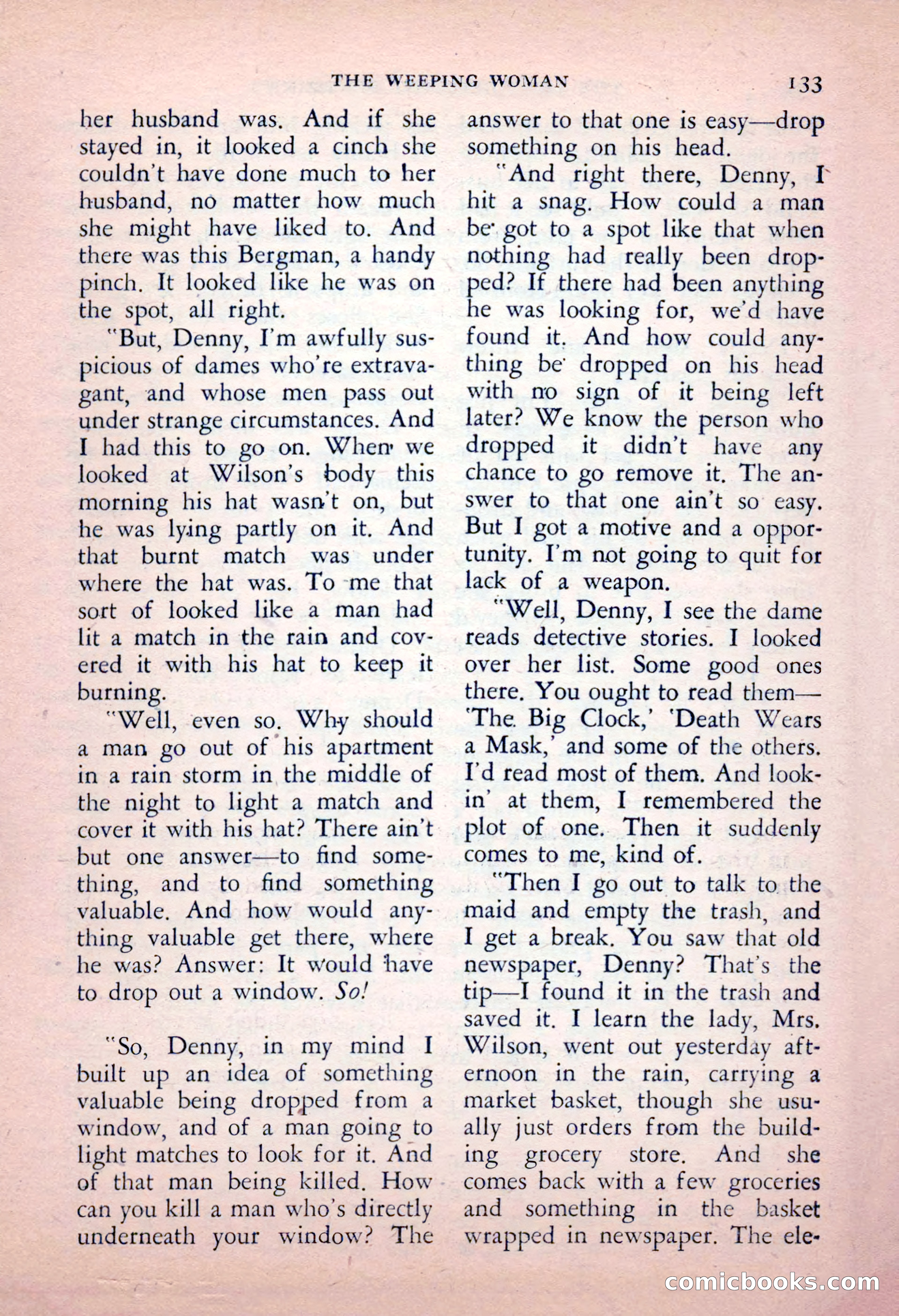 The Saint Detective Magazine, May 1956 — page 135 of 164