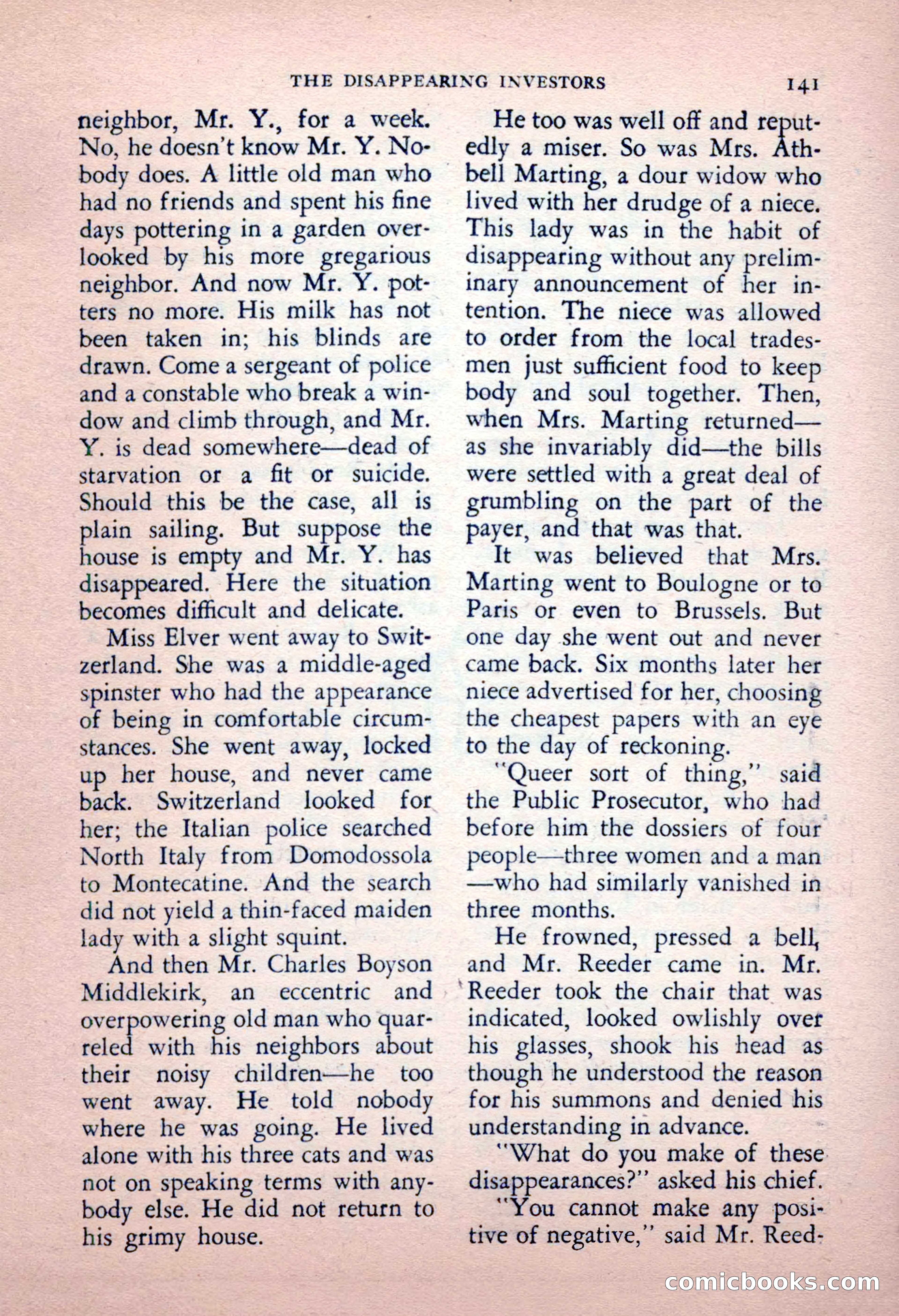The Saint Detective Magazine, May 1956 — page 143 of 164