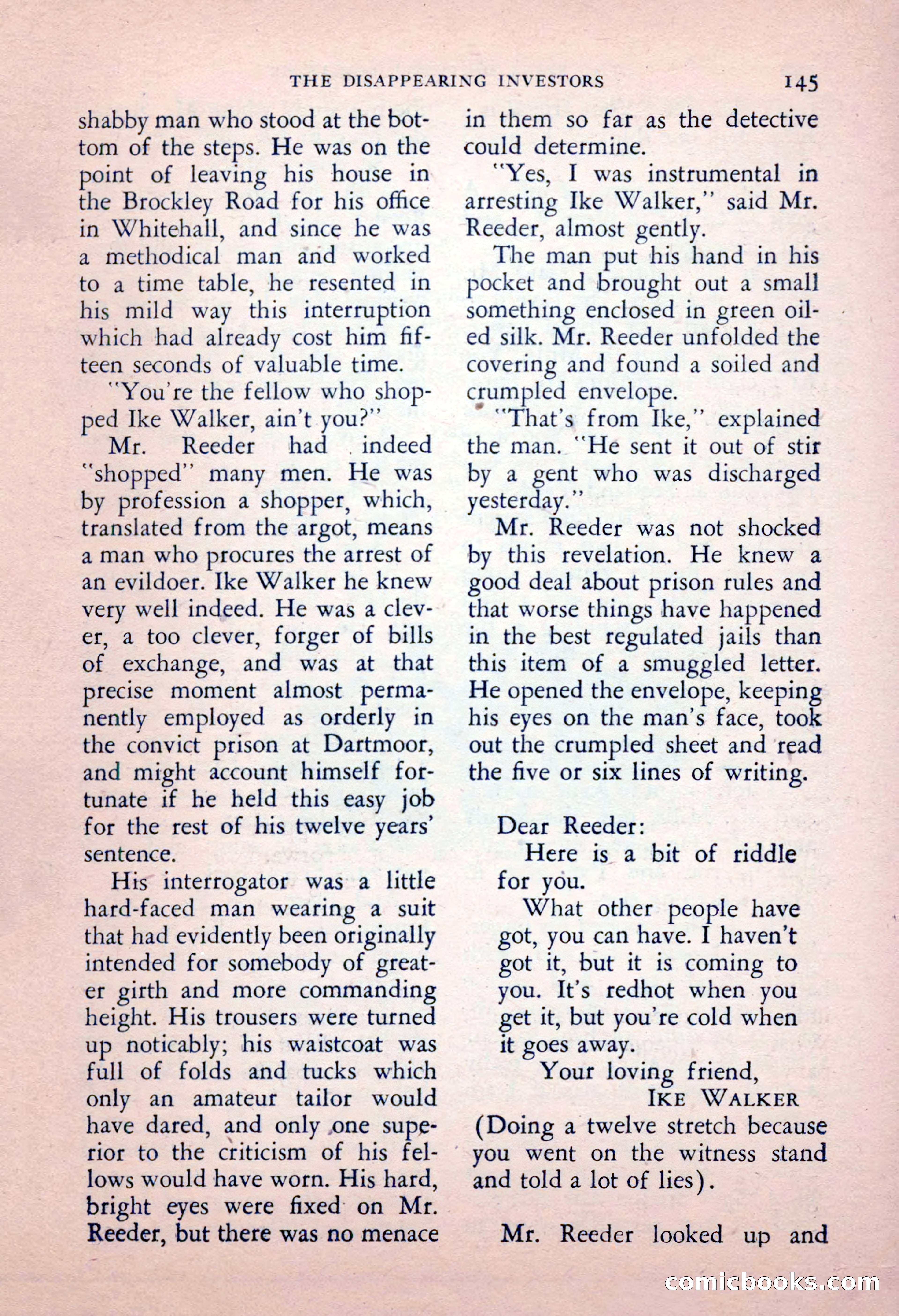 The Saint Detective Magazine, May 1956 — page 147 of 164