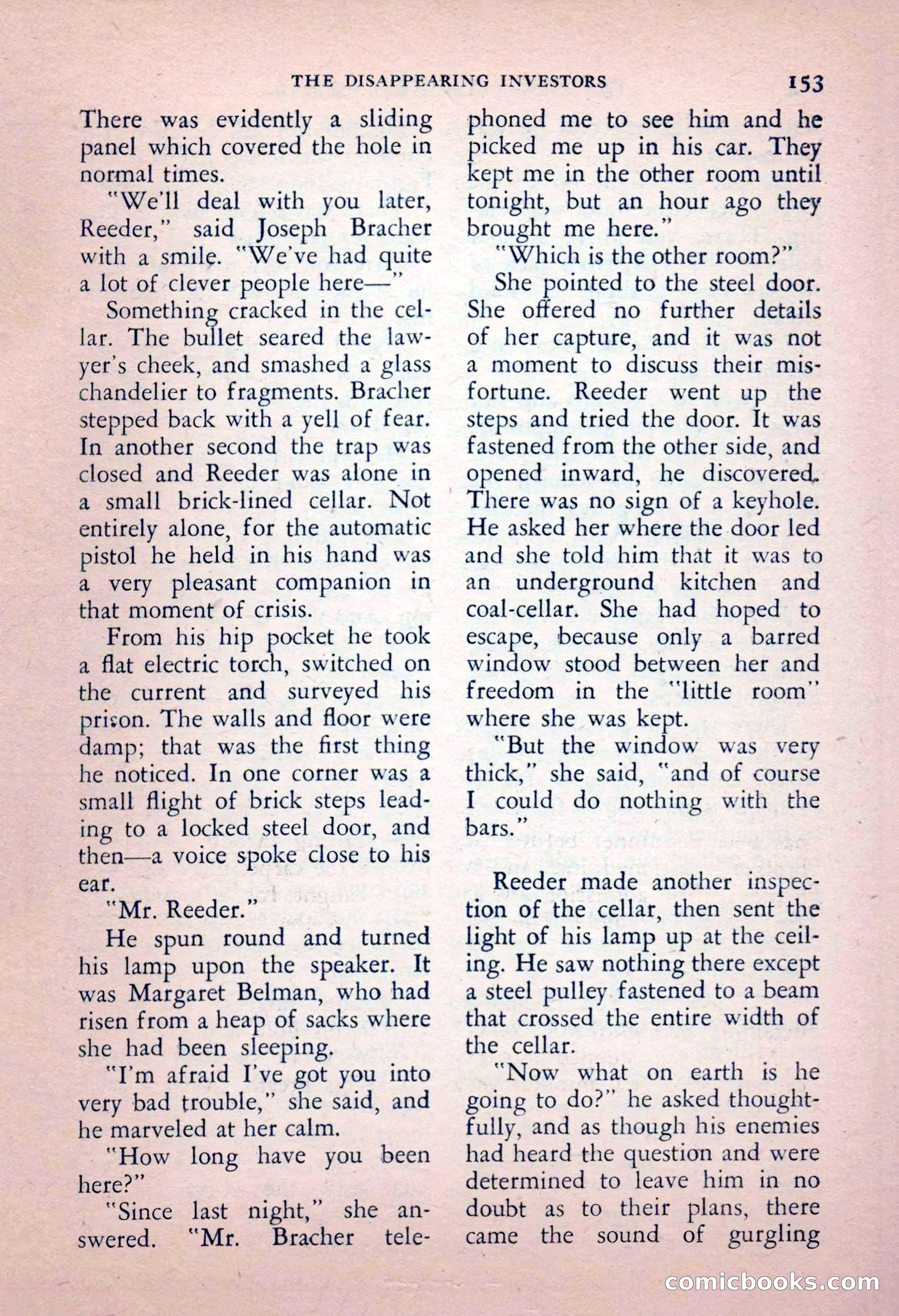 The Saint Detective Magazine, May 1956 — page 155 of 164