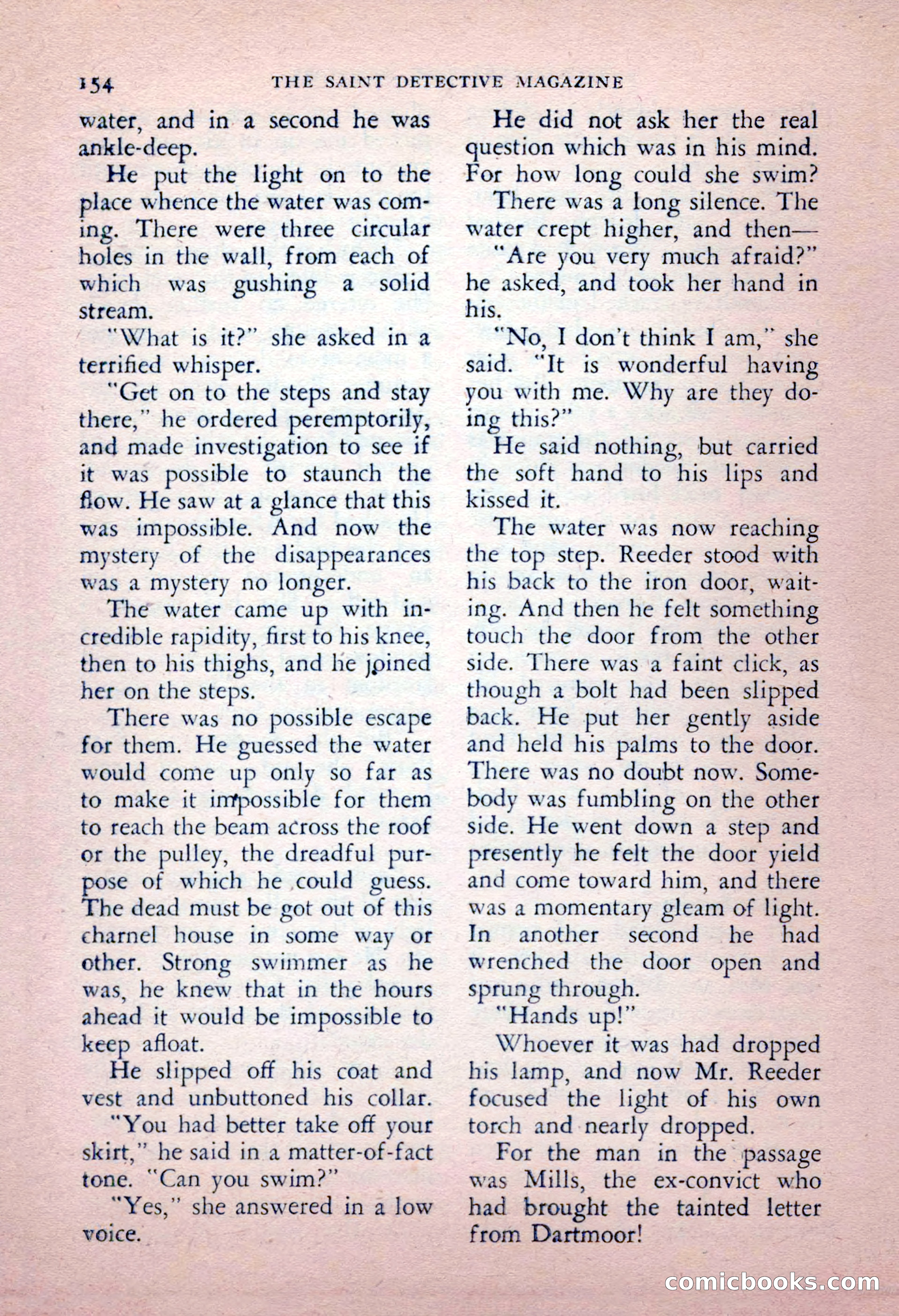 The Saint Detective Magazine, May 1956 — page 156 of 164