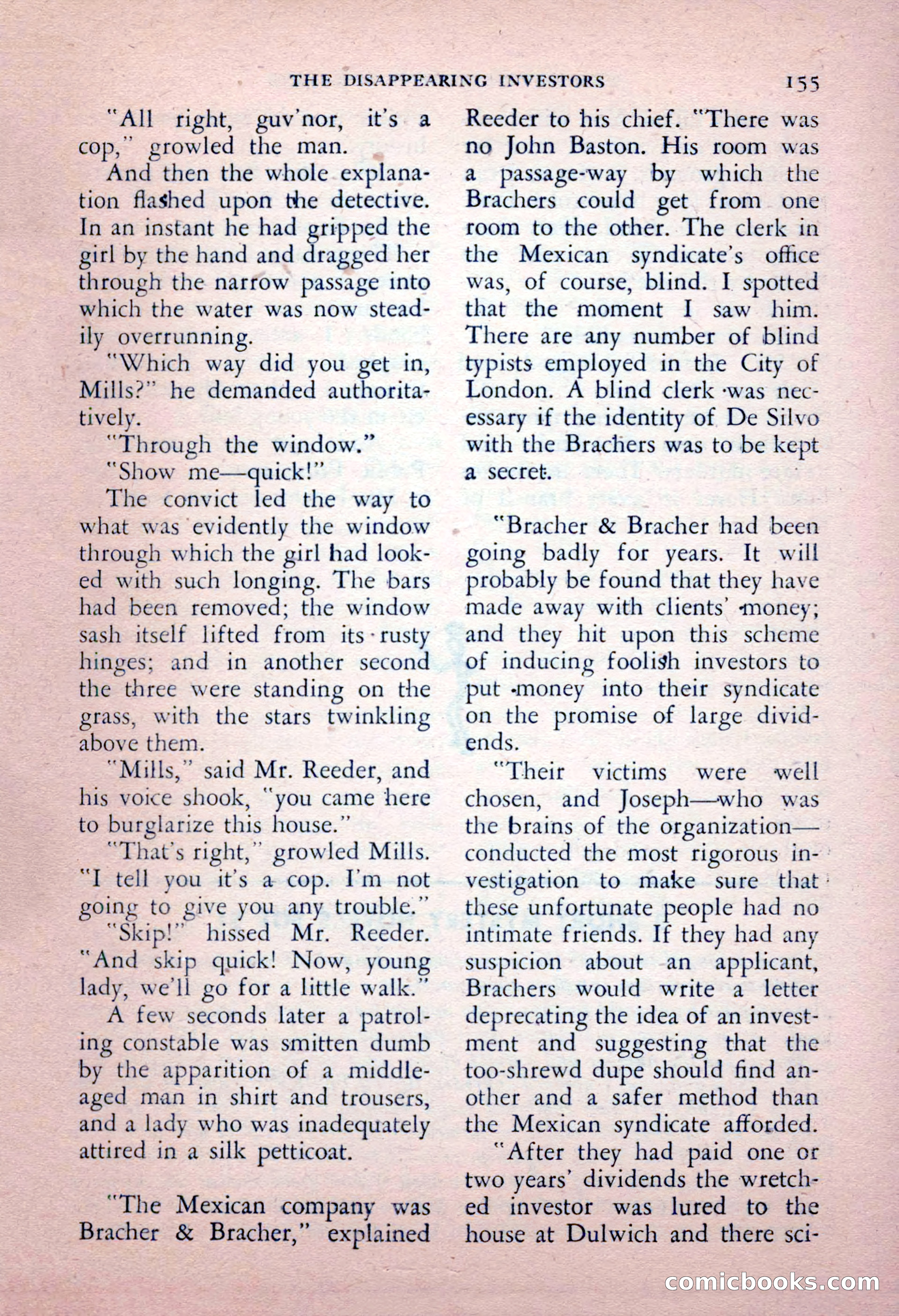 The Saint Detective Magazine, May 1956 — page 157 of 164