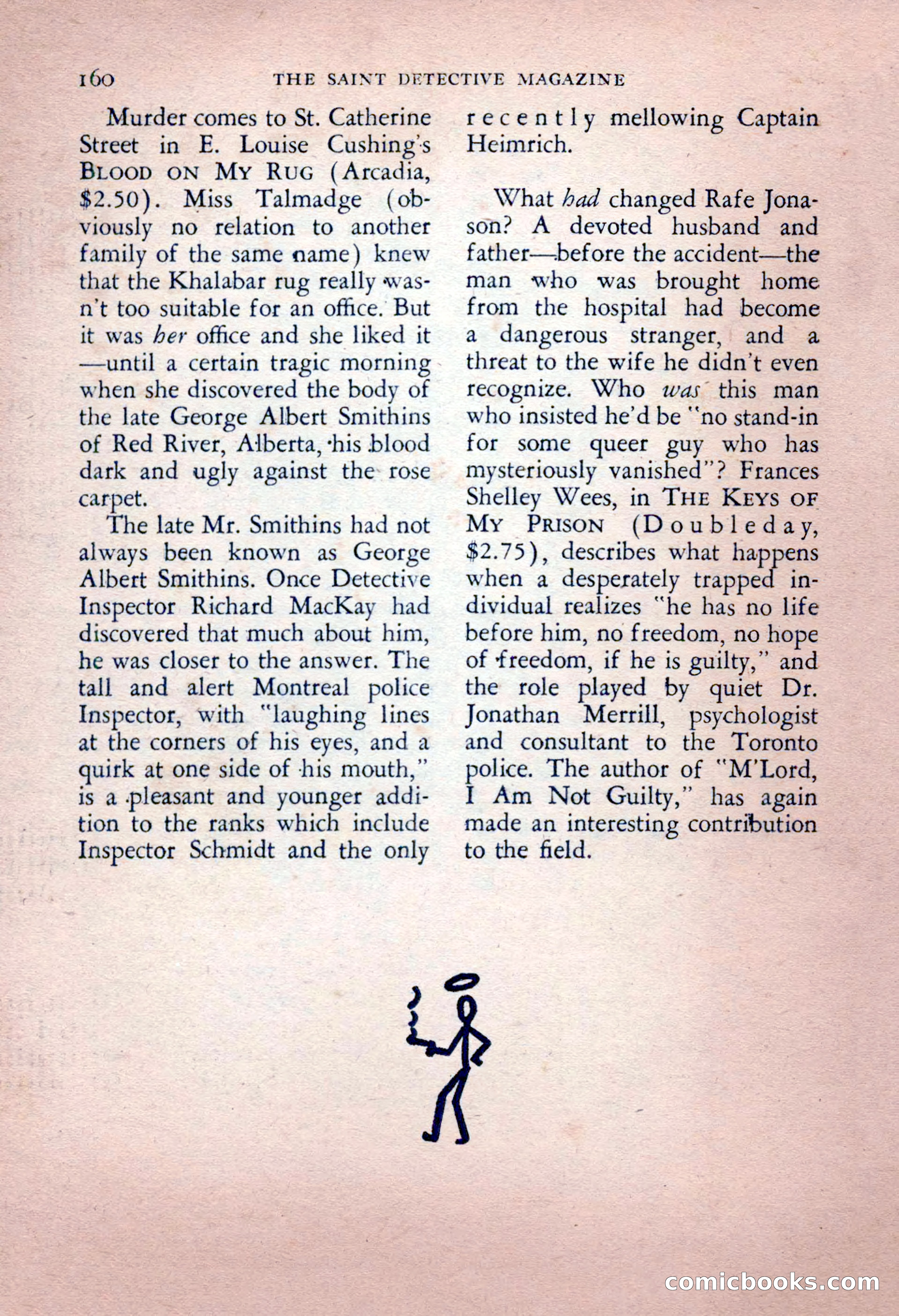 The Saint Detective Magazine, May 1956 — page 162 of 164