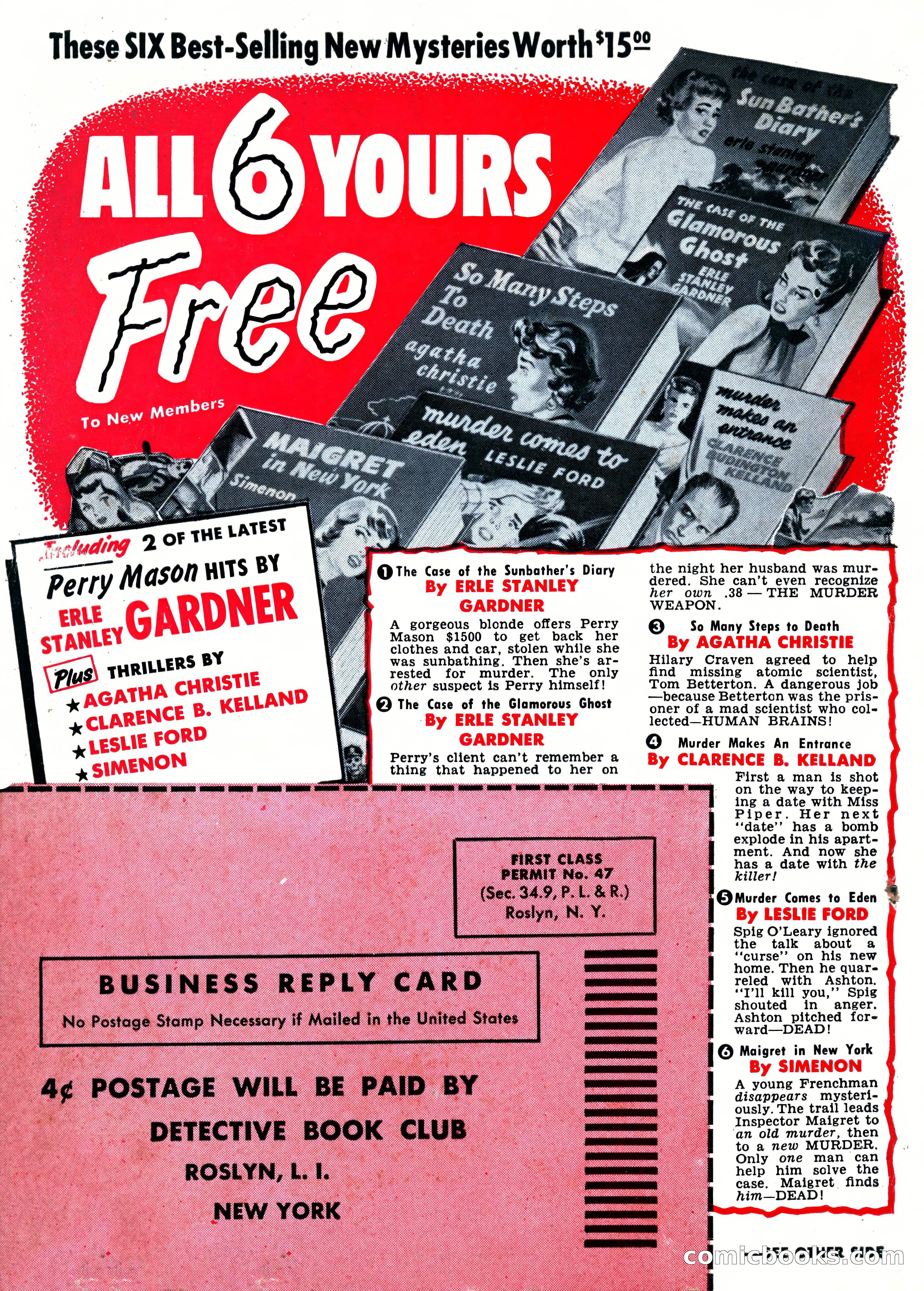 The Saint Detective Magazine, May 1956 — page 164 of 164