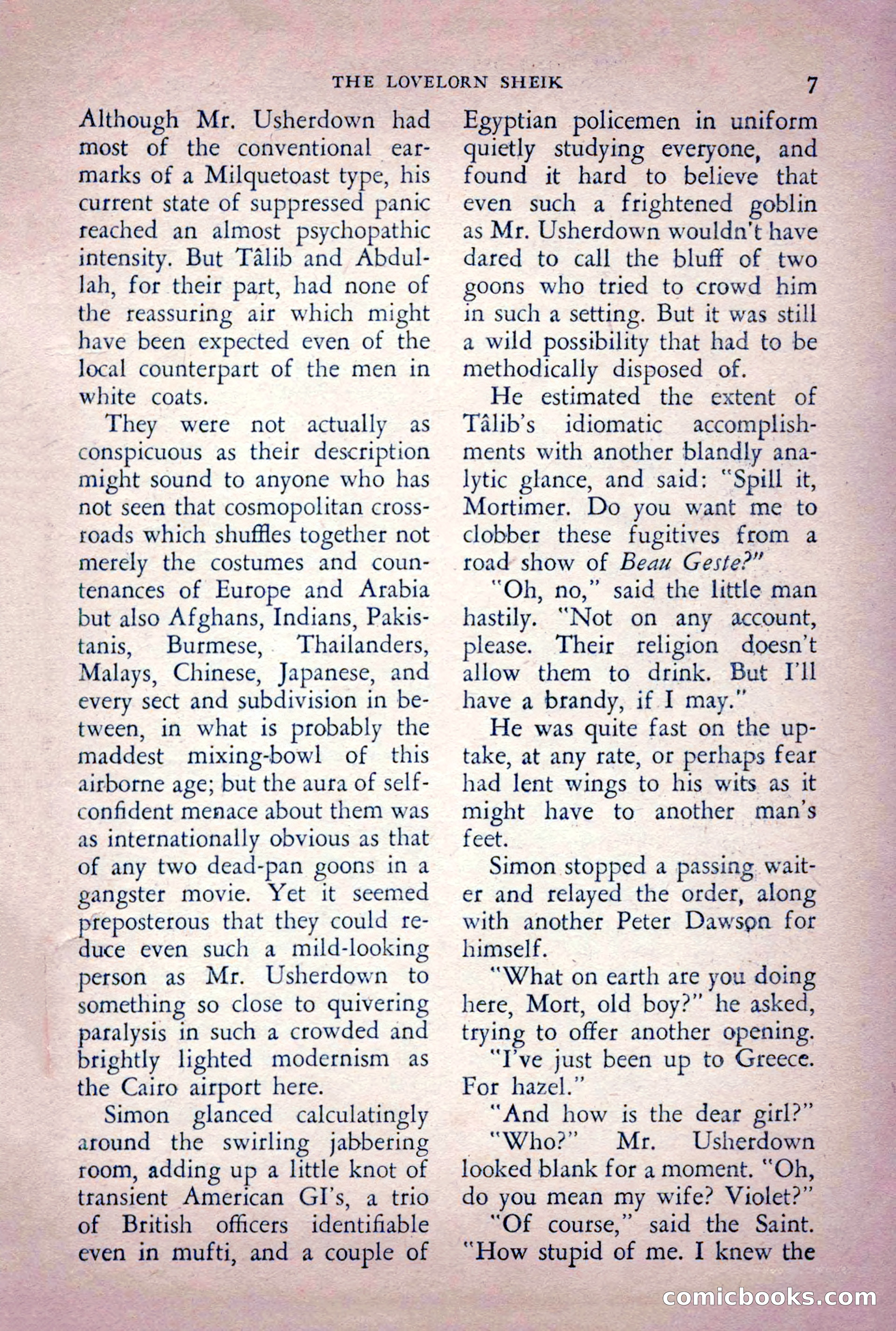 The Saint Detective Magazine, June 1956 — page 9 of 148