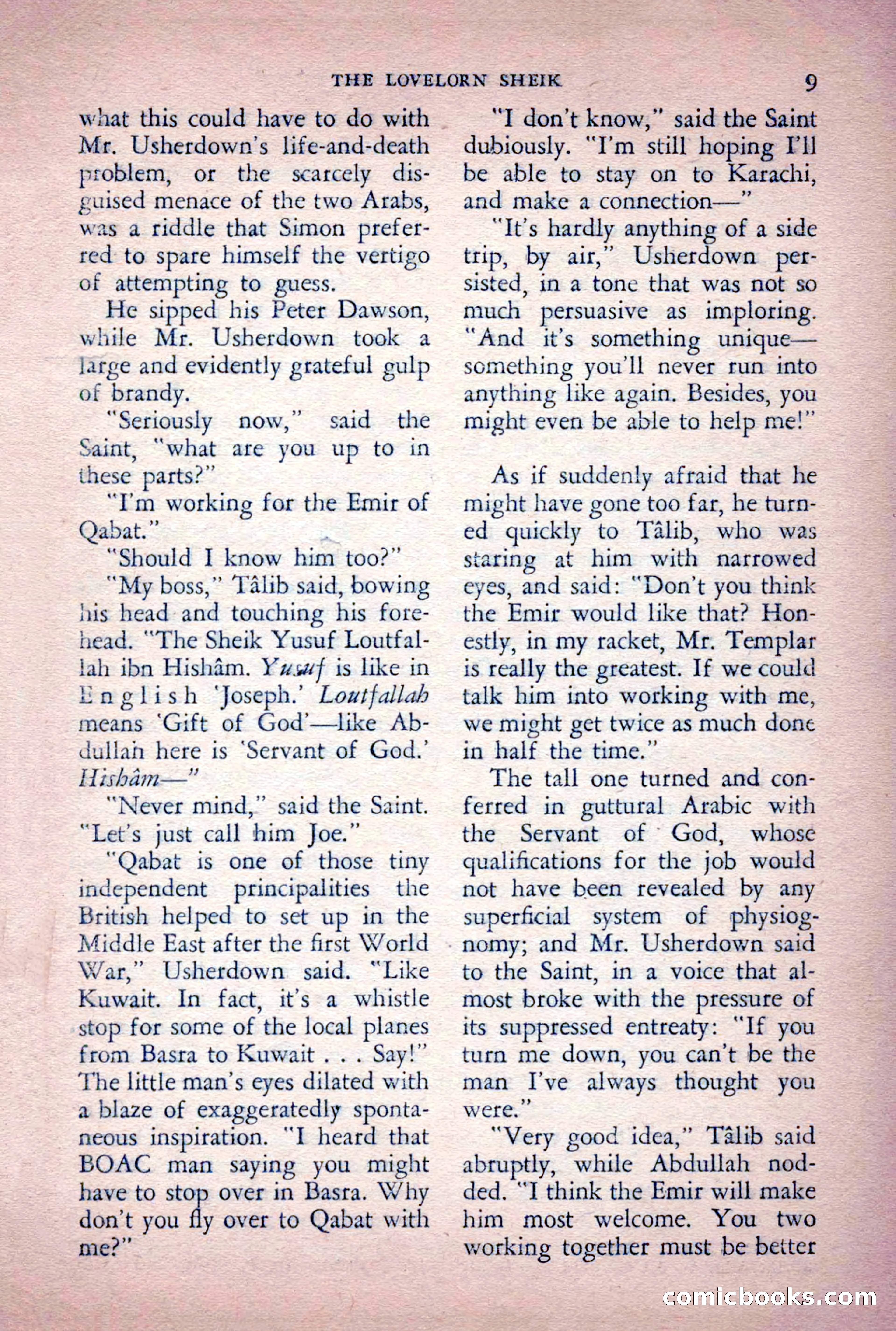 The Saint Detective Magazine, June 1956 — page 11 of 148