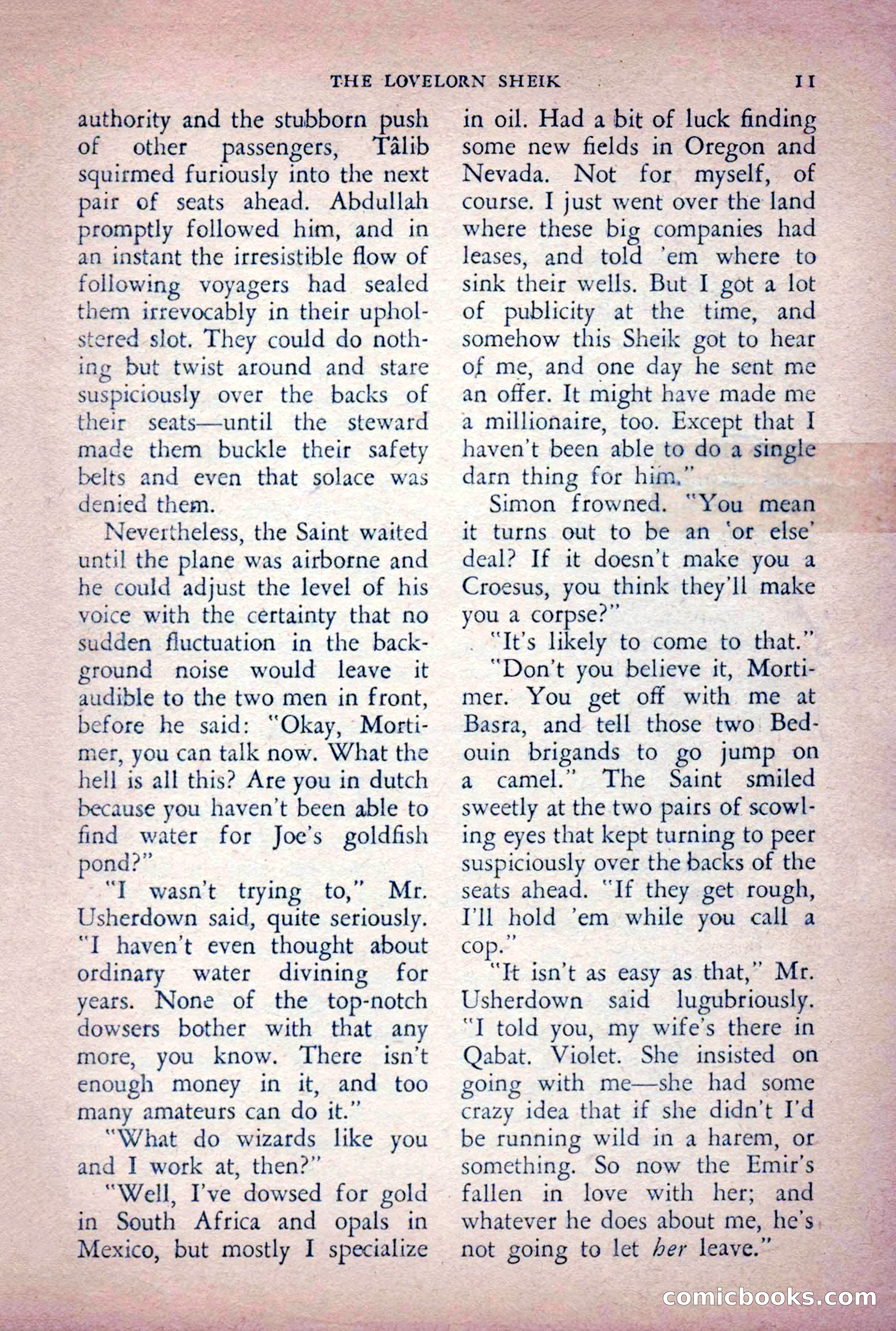The Saint Detective Magazine, June 1956 — page 13 of 148