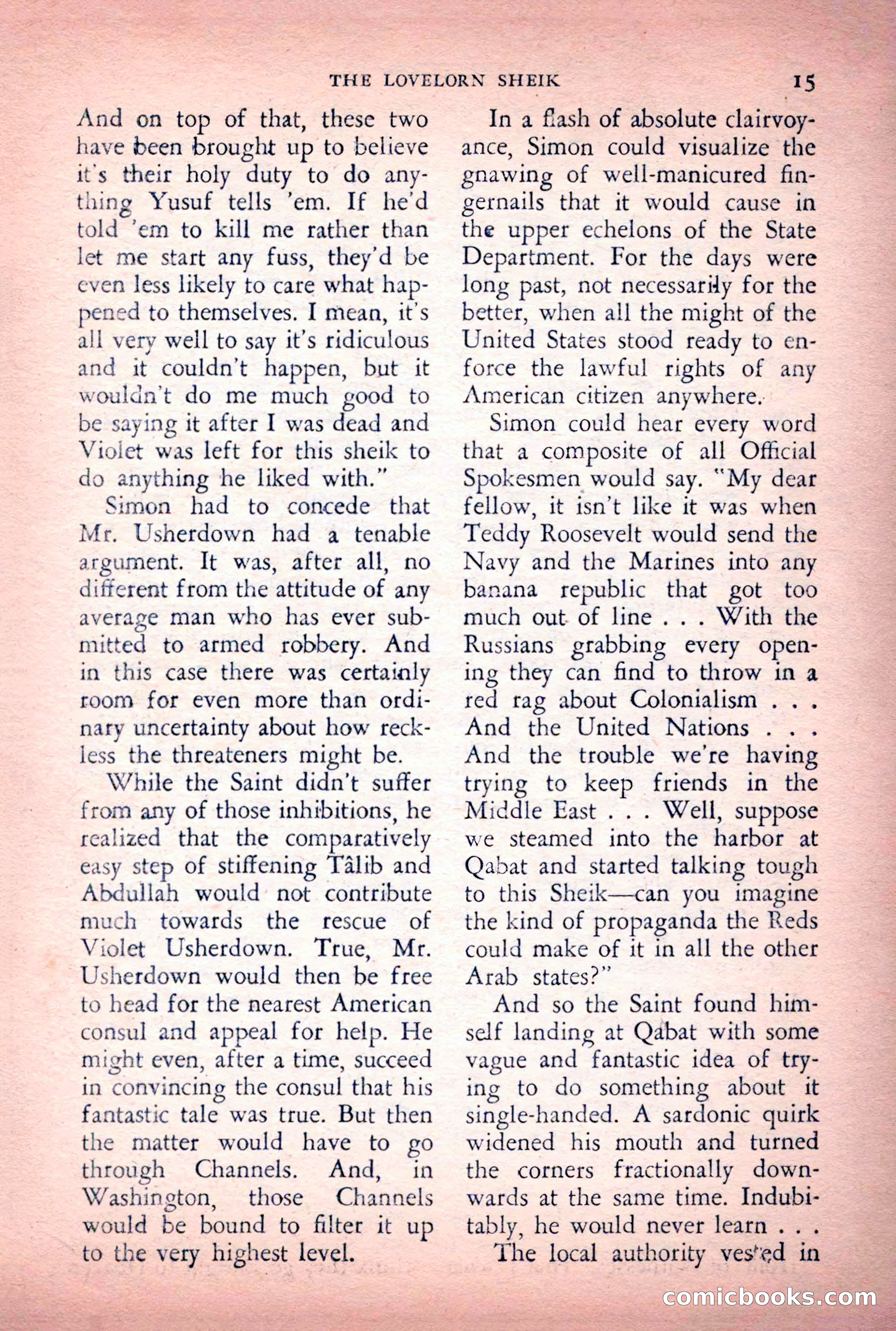 The Saint Detective Magazine, June 1956 — page 17 of 148