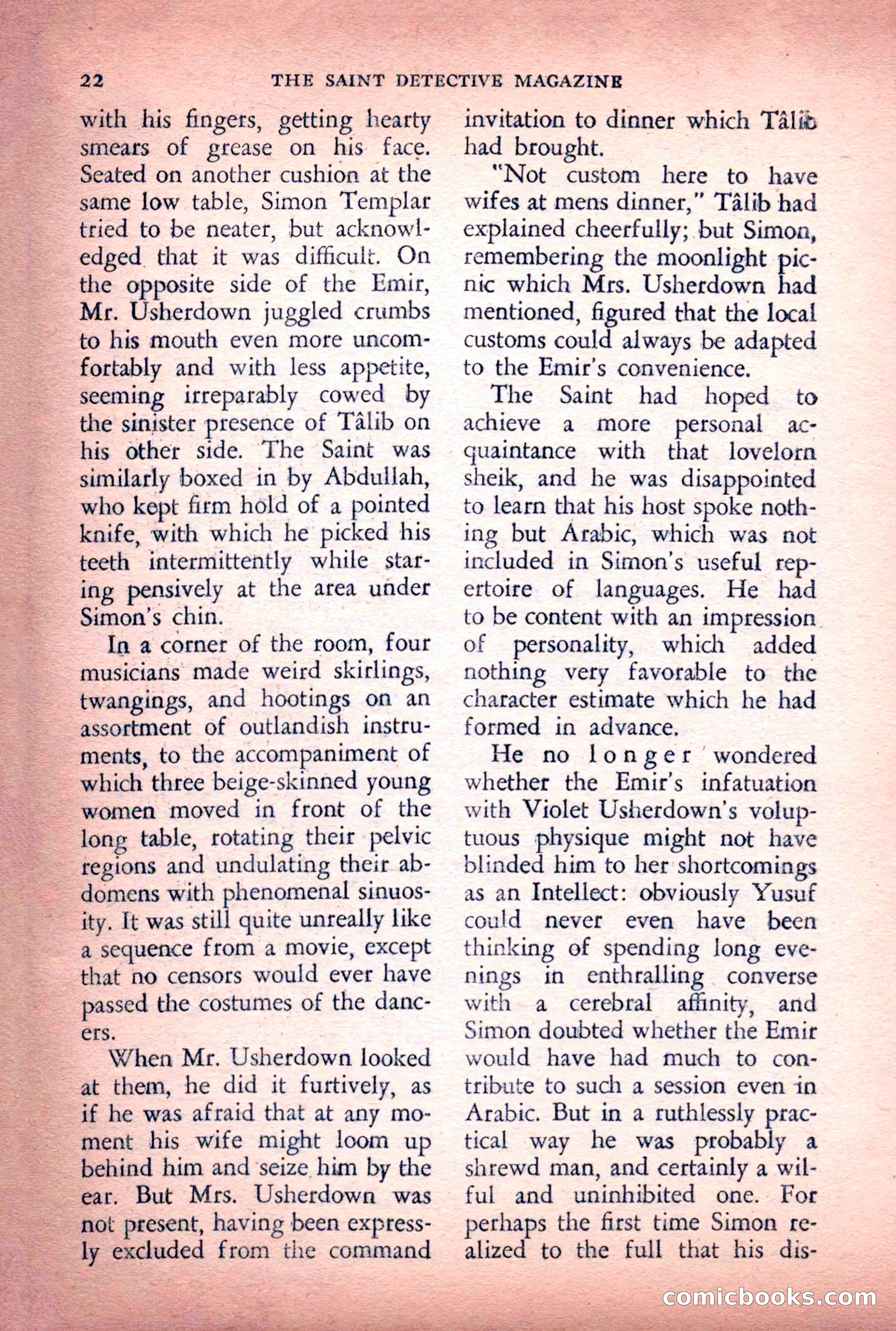 The Saint Detective Magazine, June 1956 — page 24 of 148