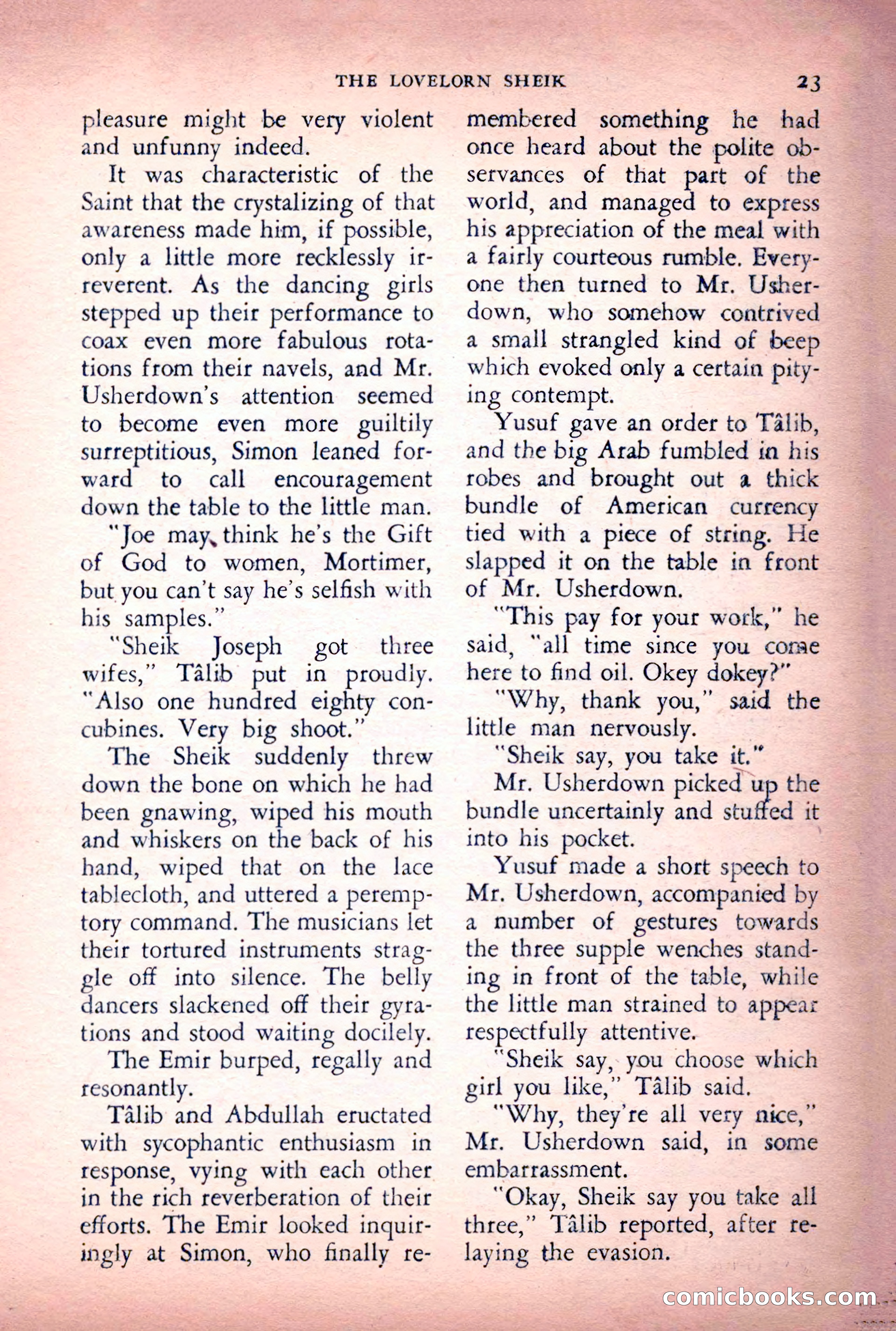 The Saint Detective Magazine, June 1956 — page 25 of 148