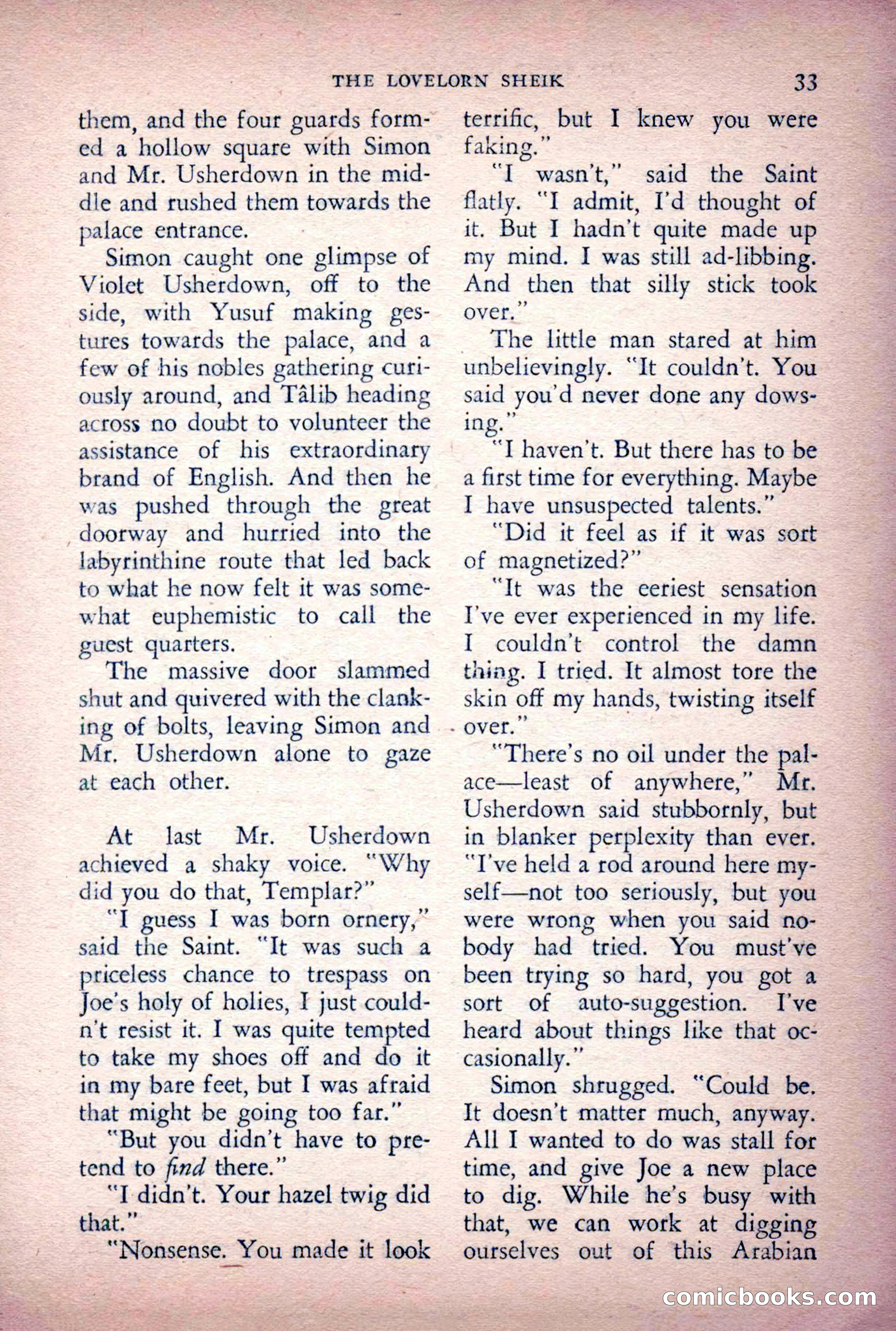 The Saint Detective Magazine, June 1956 — page 35 of 148