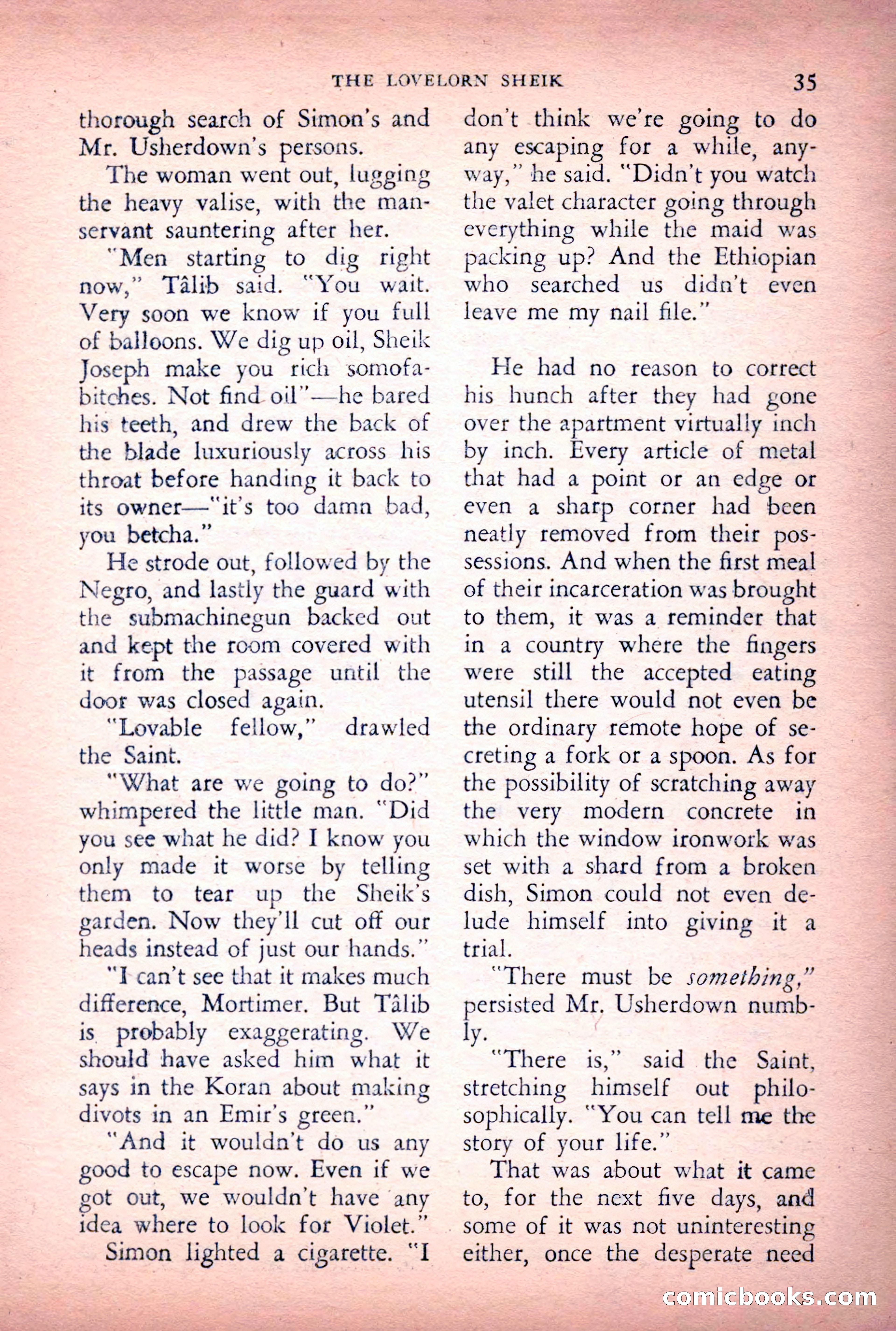 The Saint Detective Magazine, June 1956 — page 37 of 148