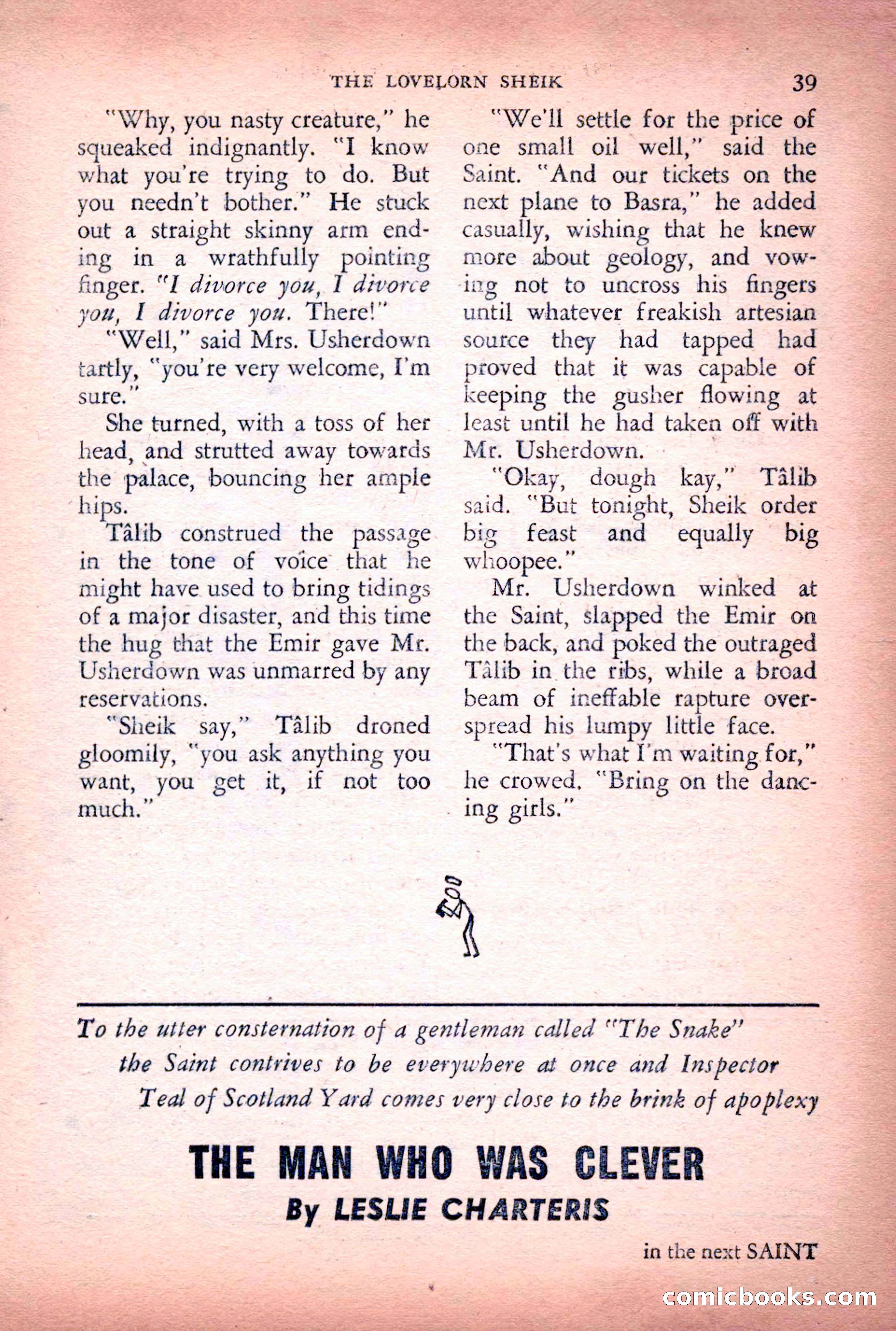 The Saint Detective Magazine, June 1956 — page 41 of 148