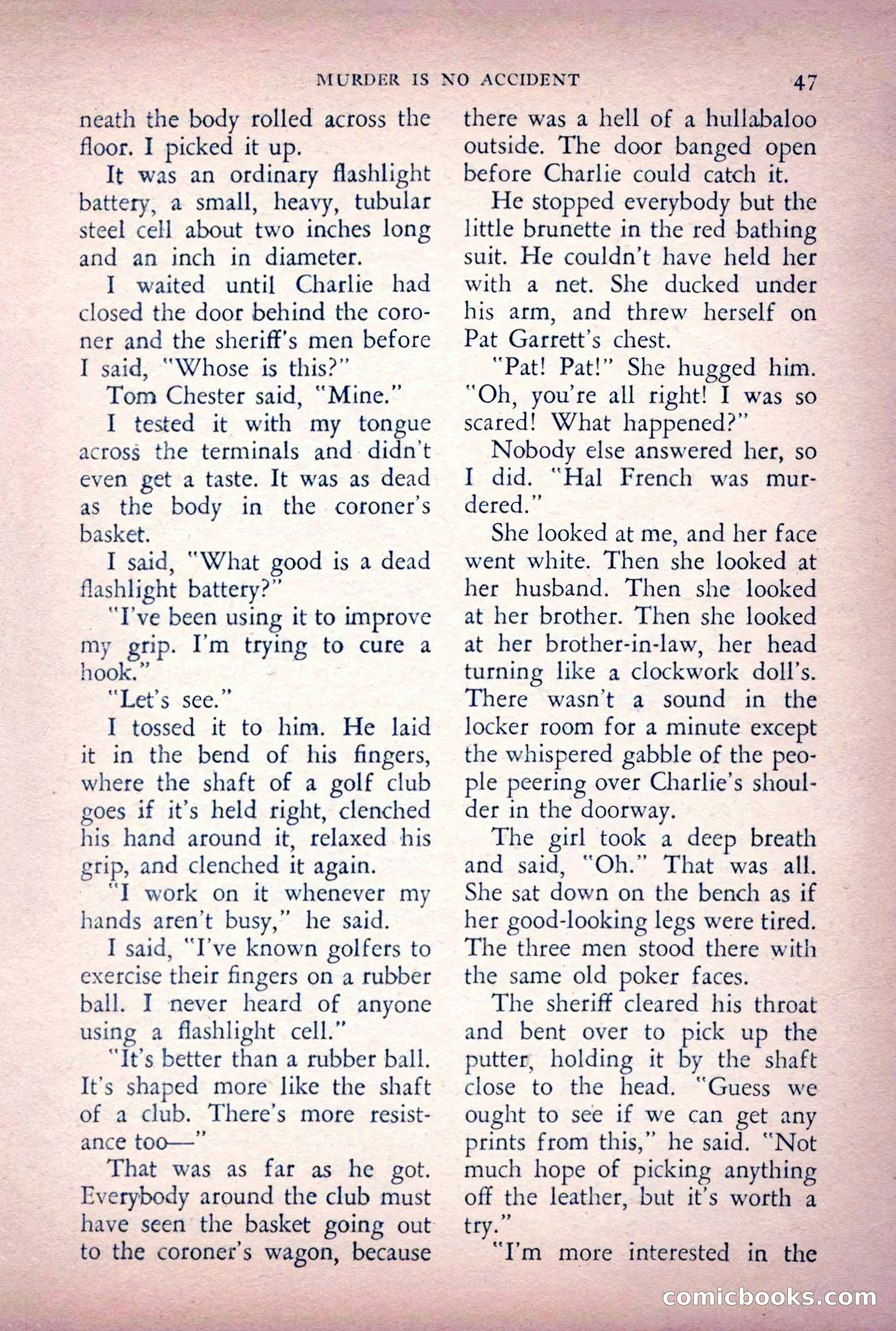The Saint Detective Magazine, June 1956 — page 49 of 148