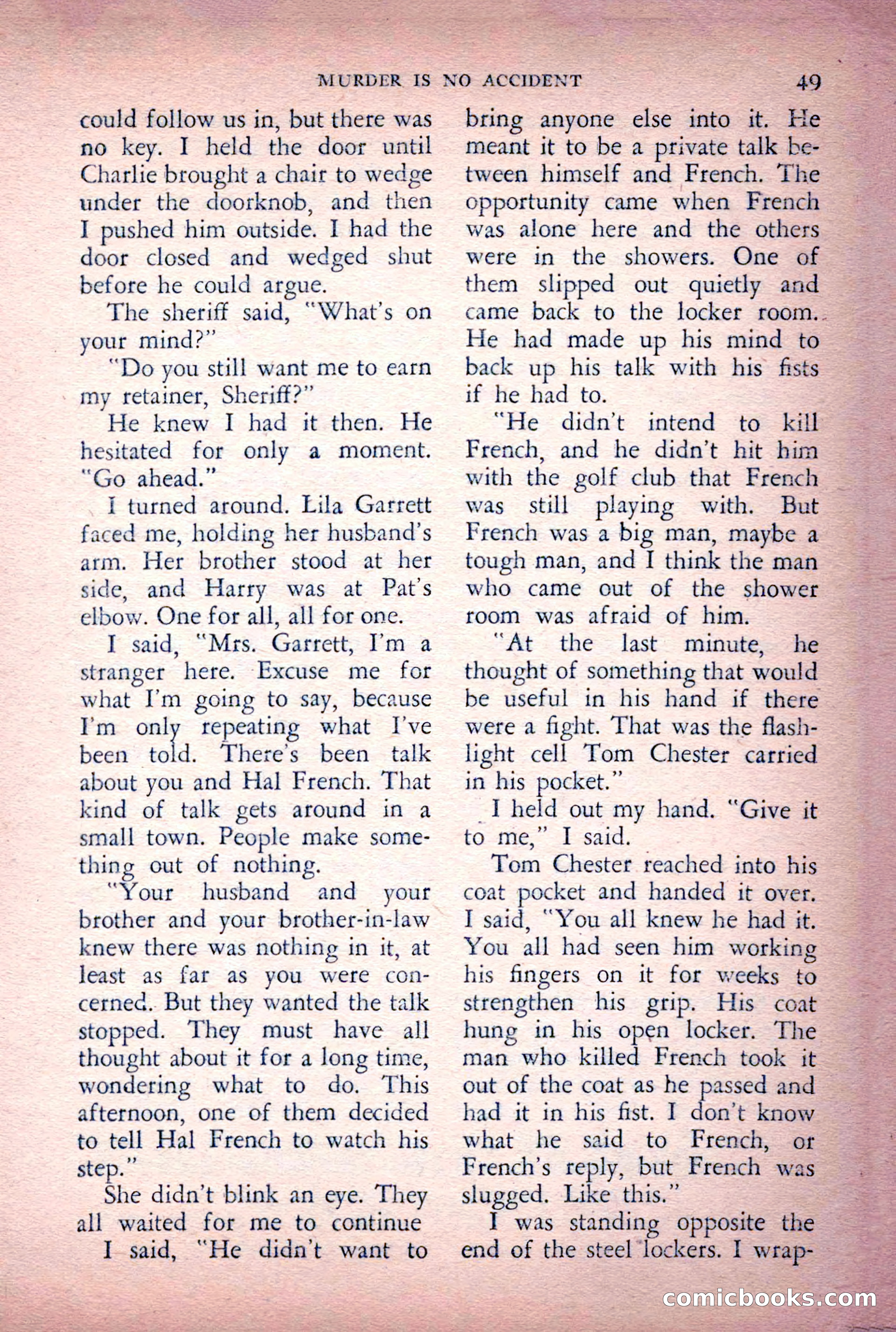 The Saint Detective Magazine, June 1956 — page 51 of 148