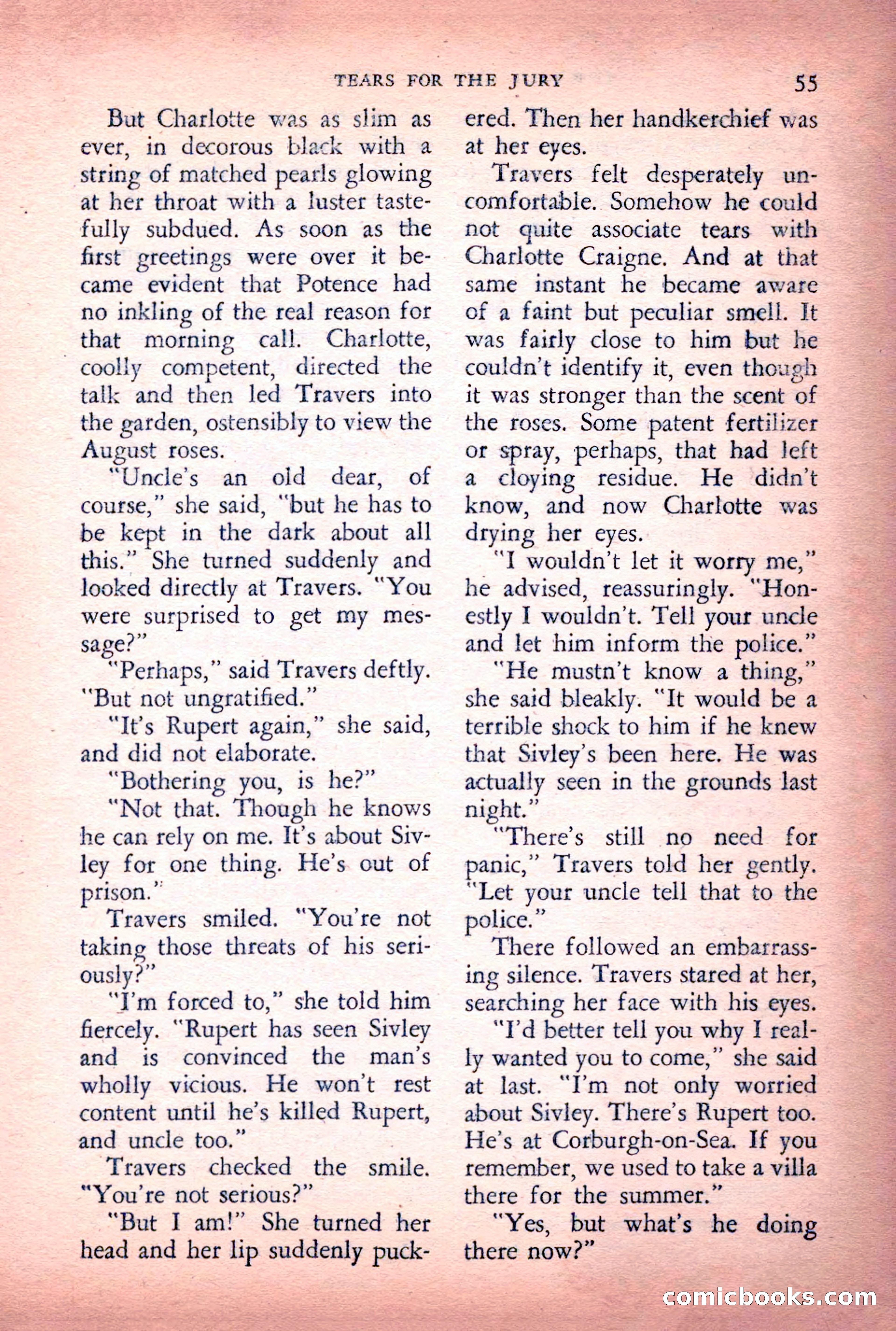 The Saint Detective Magazine, June 1956 — page 57 of 148