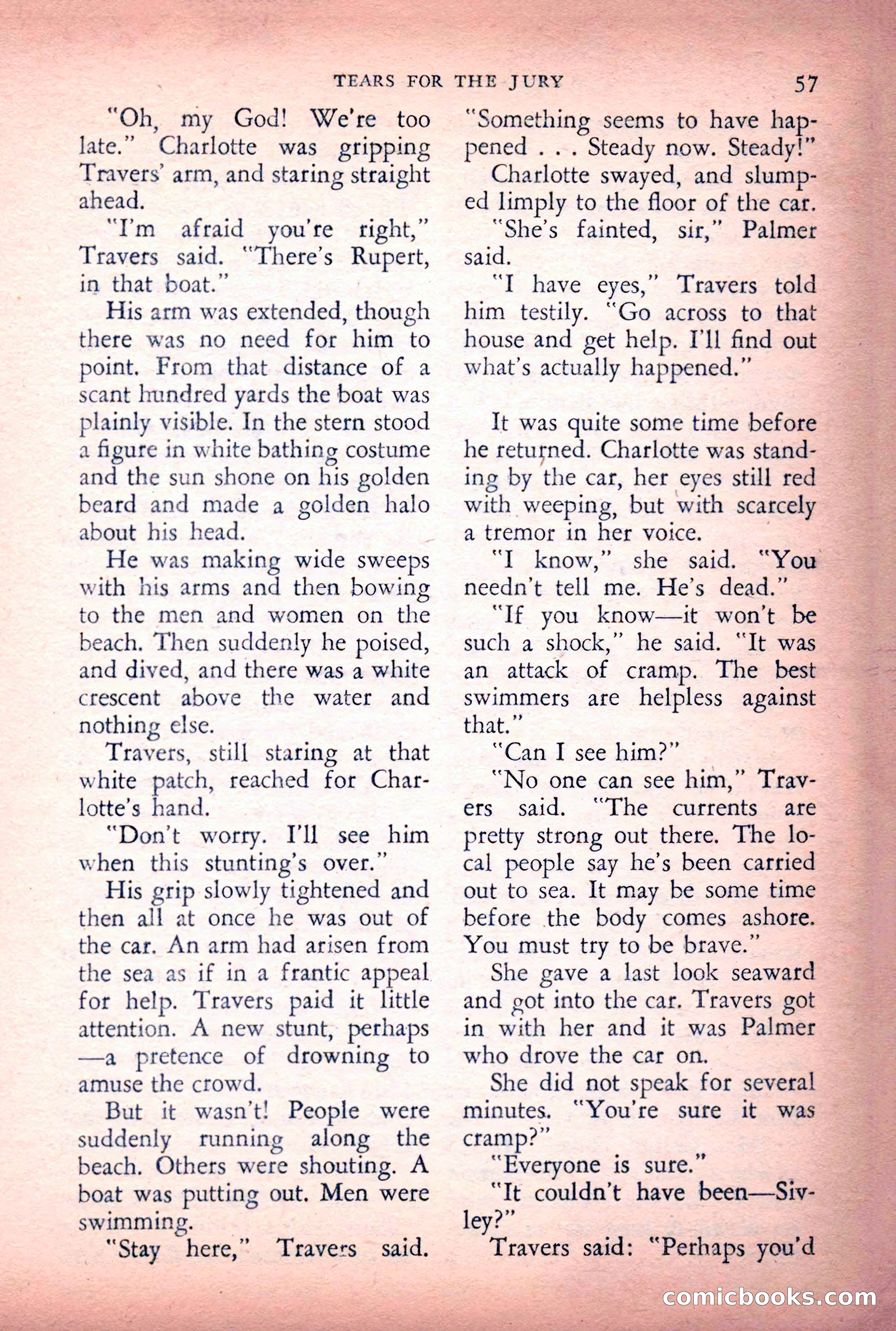 The Saint Detective Magazine, June 1956 — page 59 of 148
