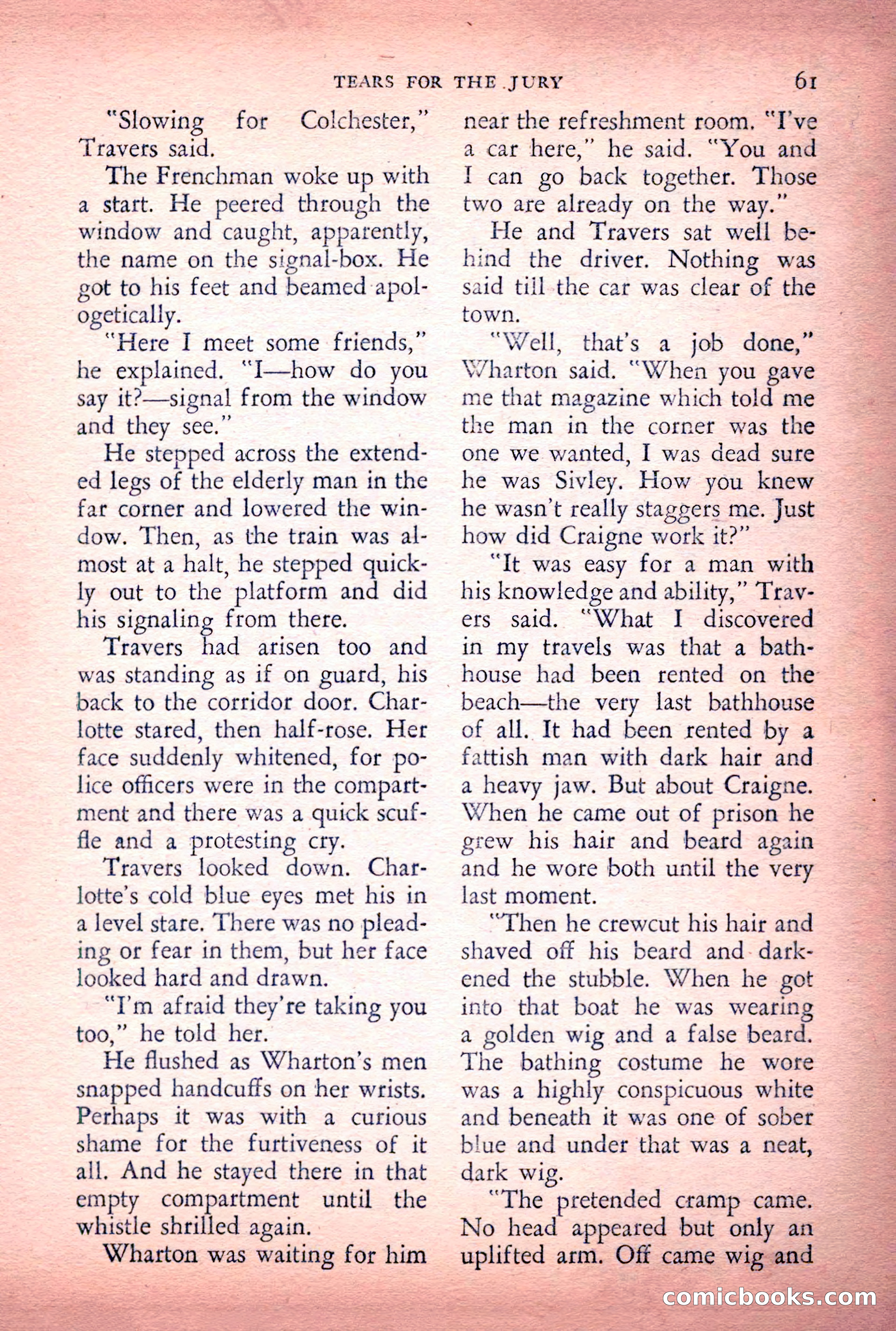The Saint Detective Magazine, June 1956 — page 63 of 148