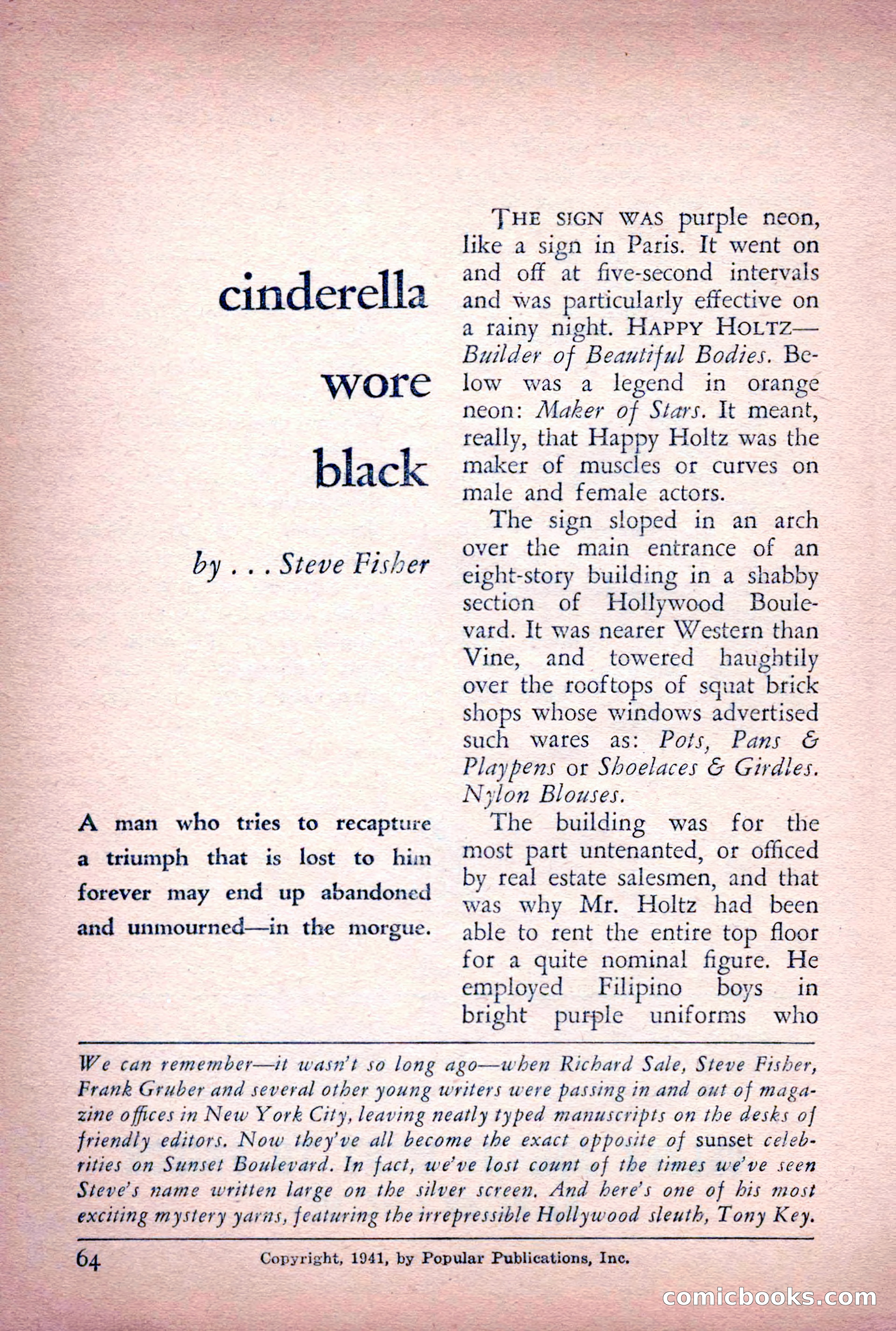 The Saint Detective Magazine, June 1956 — page 66 of 148