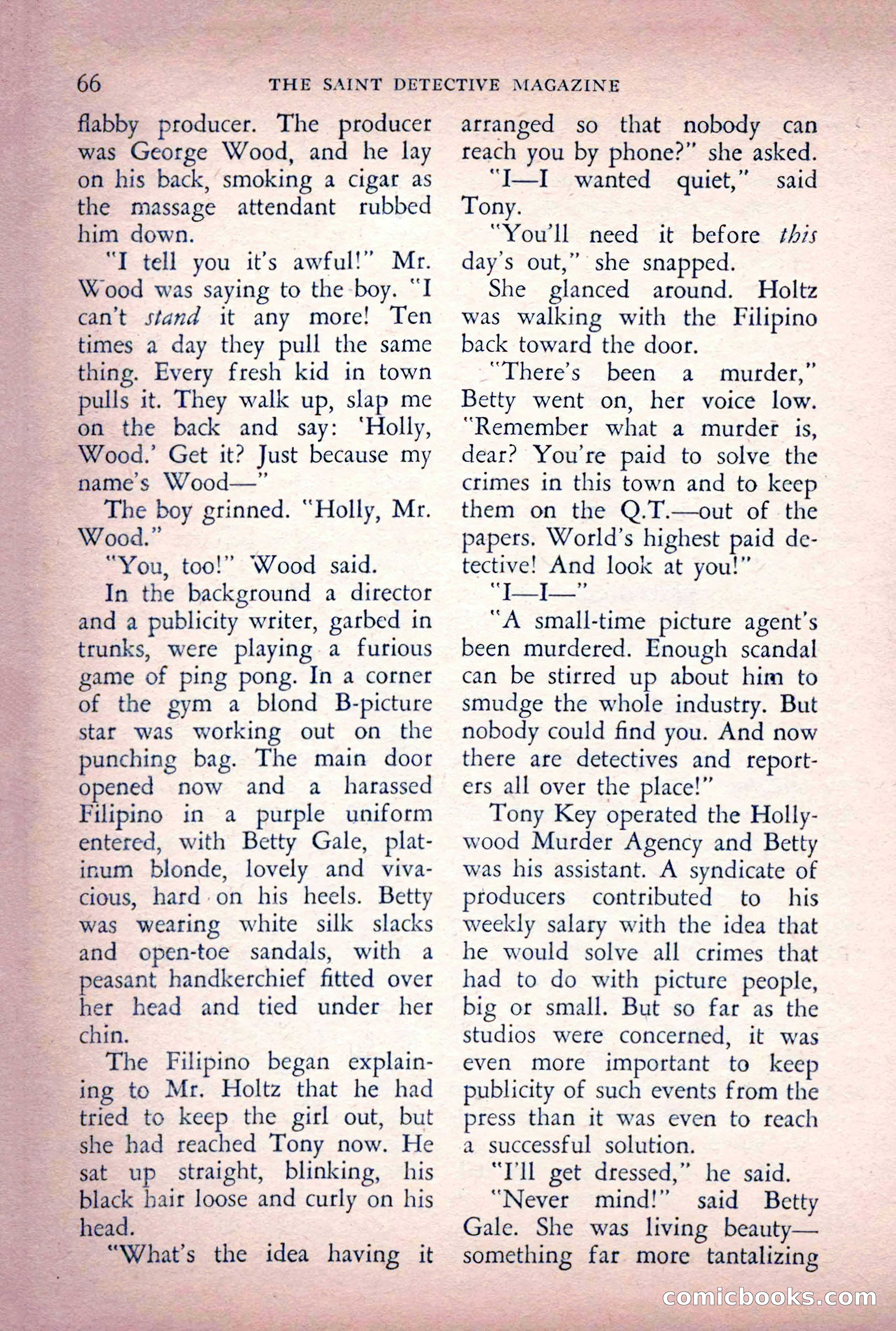 The Saint Detective Magazine, June 1956 — page 68 of 148