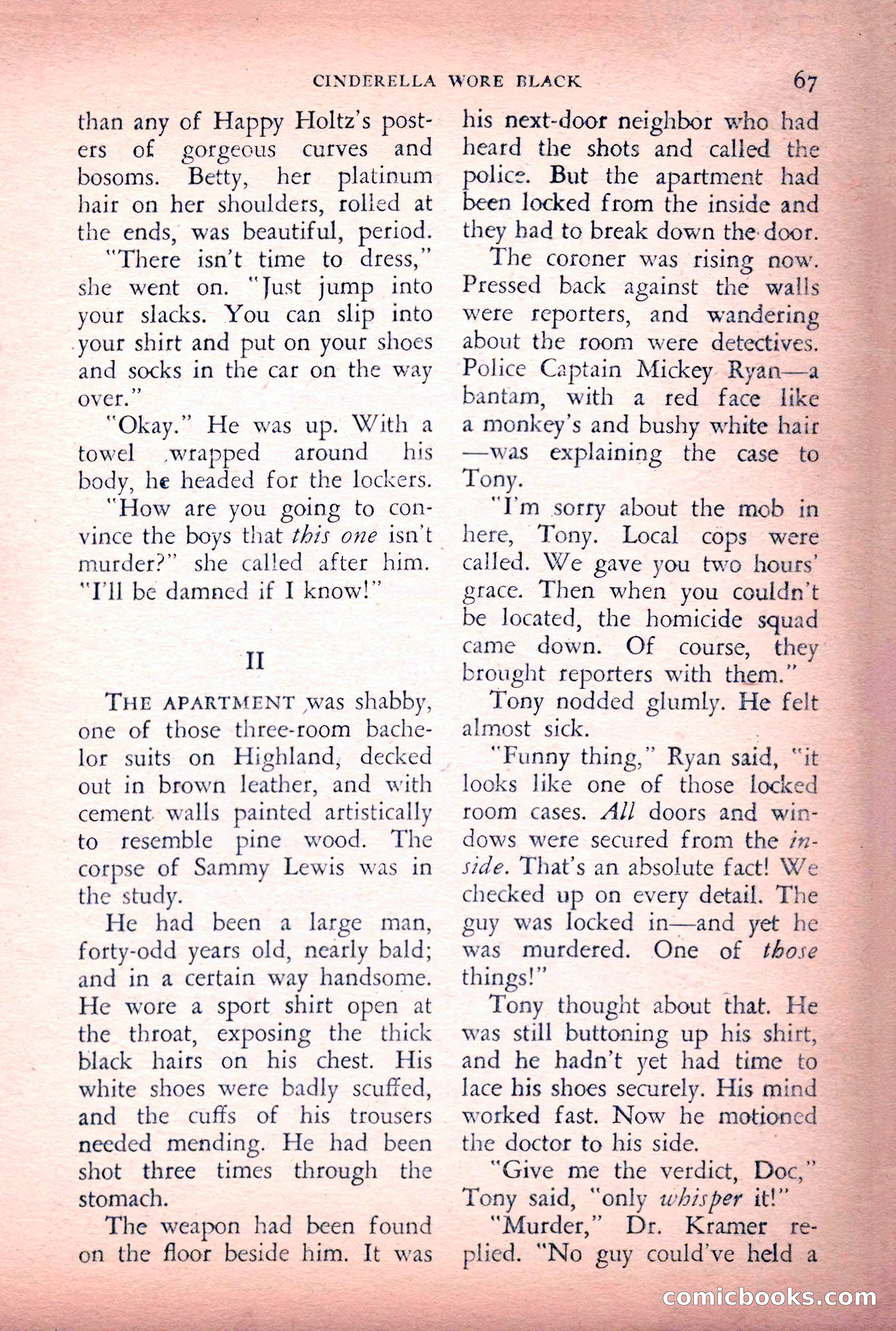 The Saint Detective Magazine, June 1956 — page 69 of 148