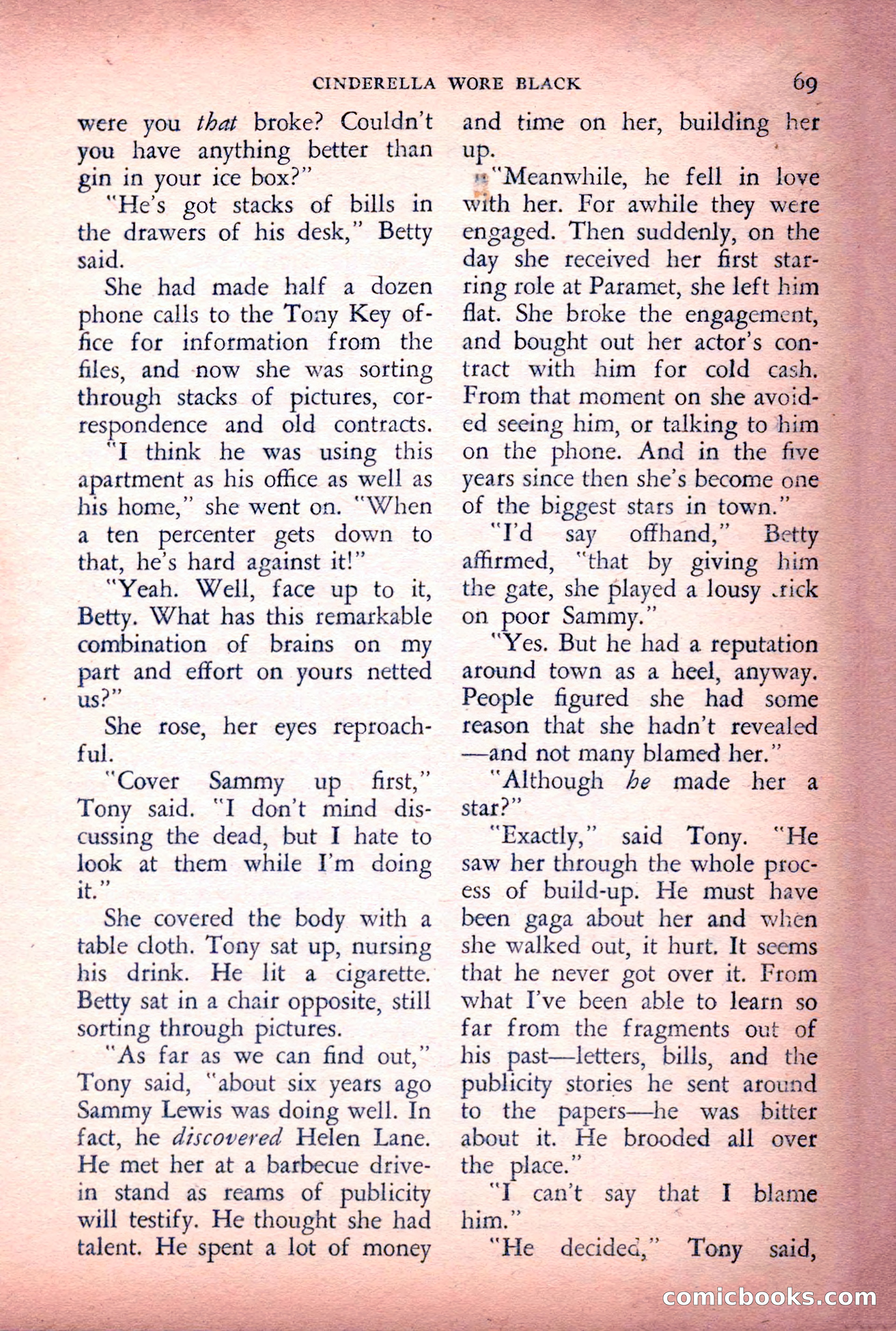 The Saint Detective Magazine, June 1956 — page 71 of 148