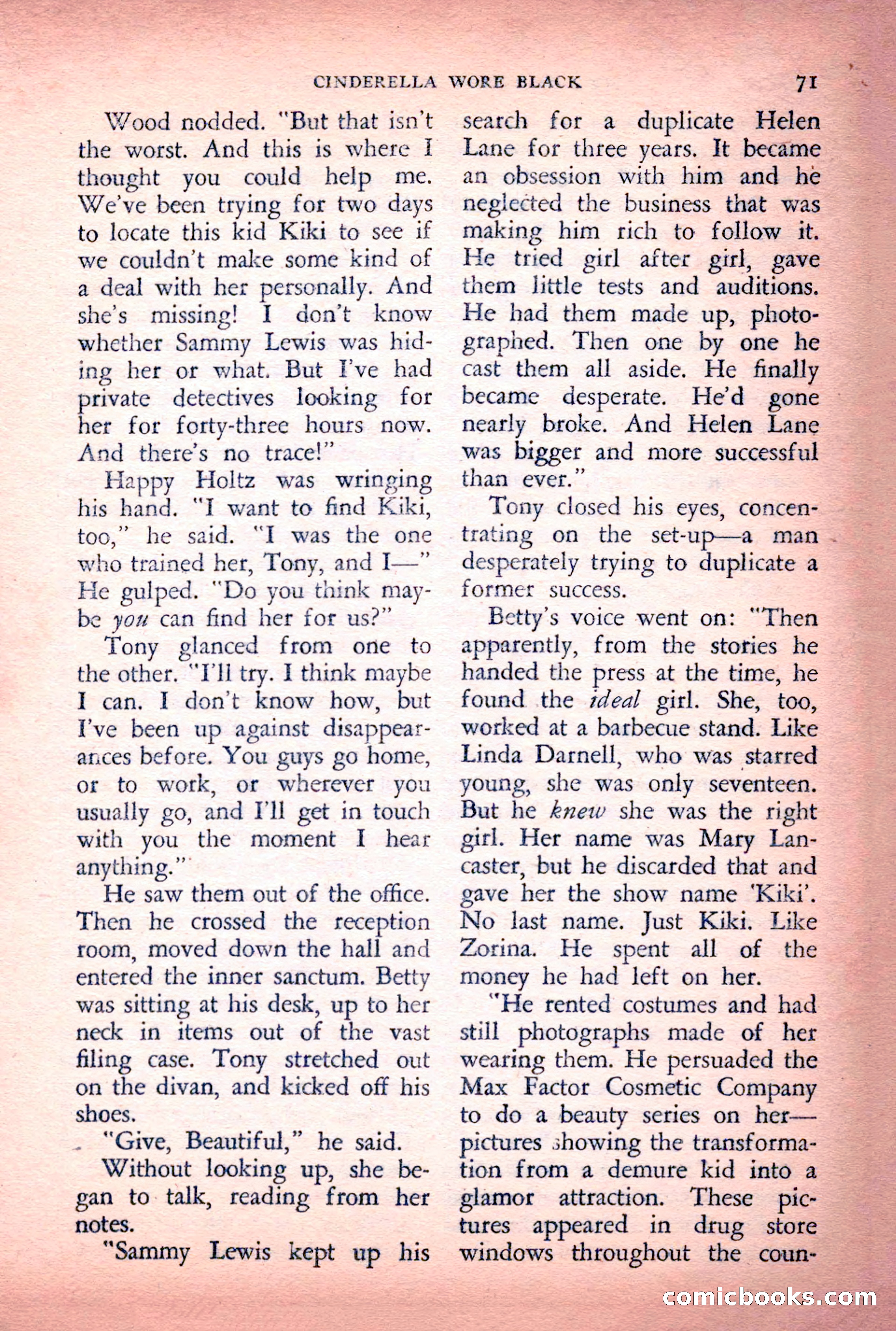 The Saint Detective Magazine, June 1956 — page 73 of 148