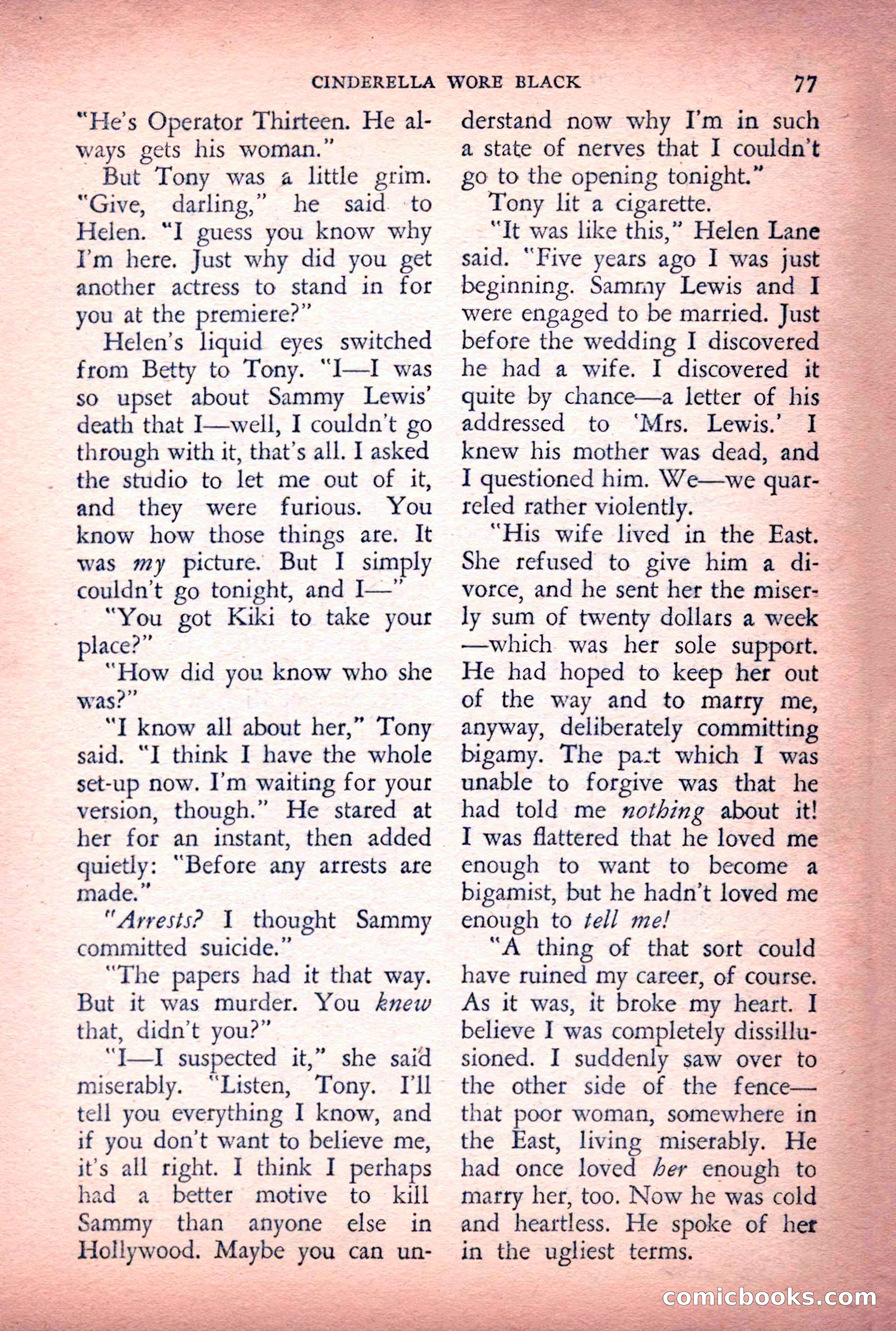 The Saint Detective Magazine, June 1956 — page 79 of 148