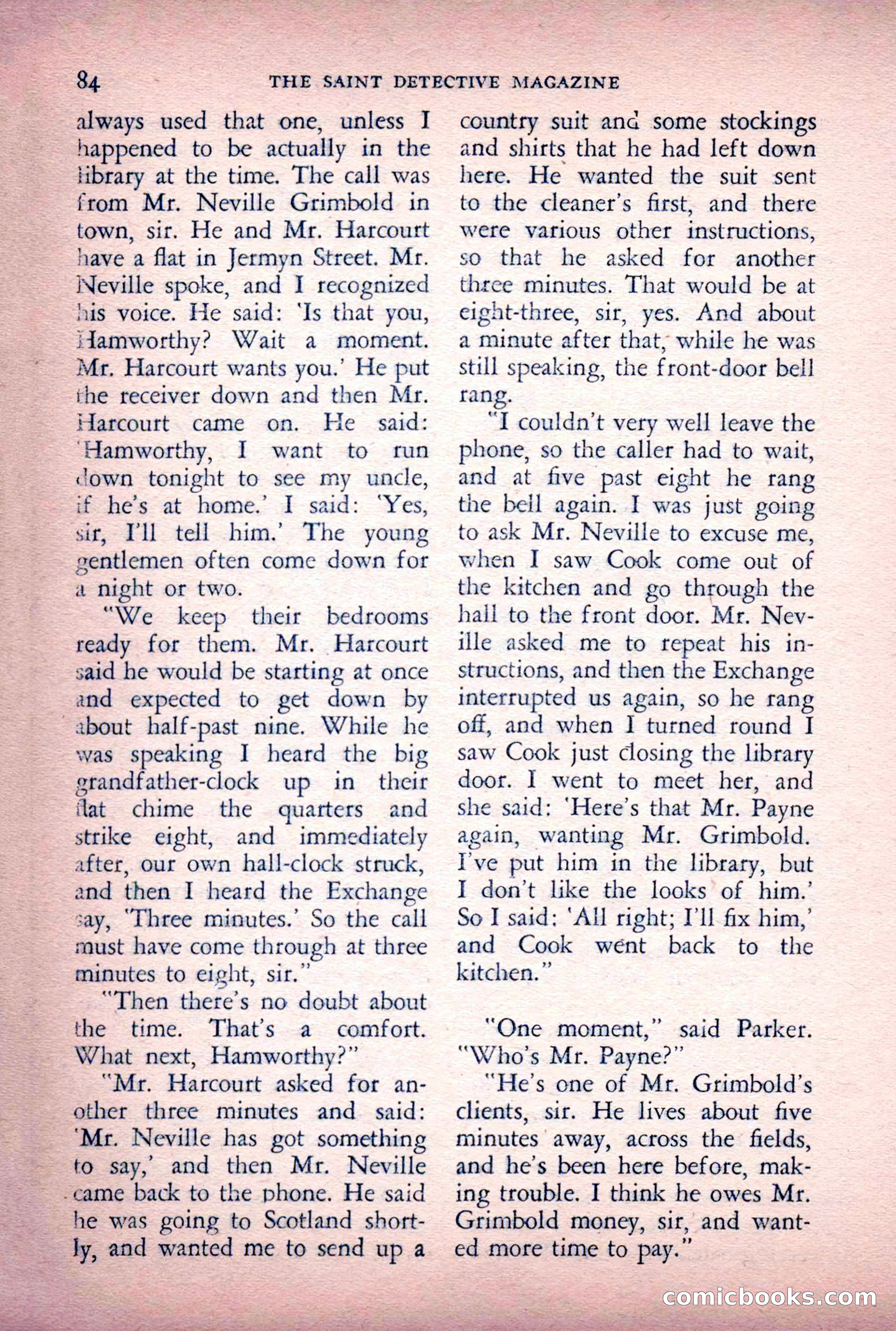 The Saint Detective Magazine, June 1956 — page 86 of 148