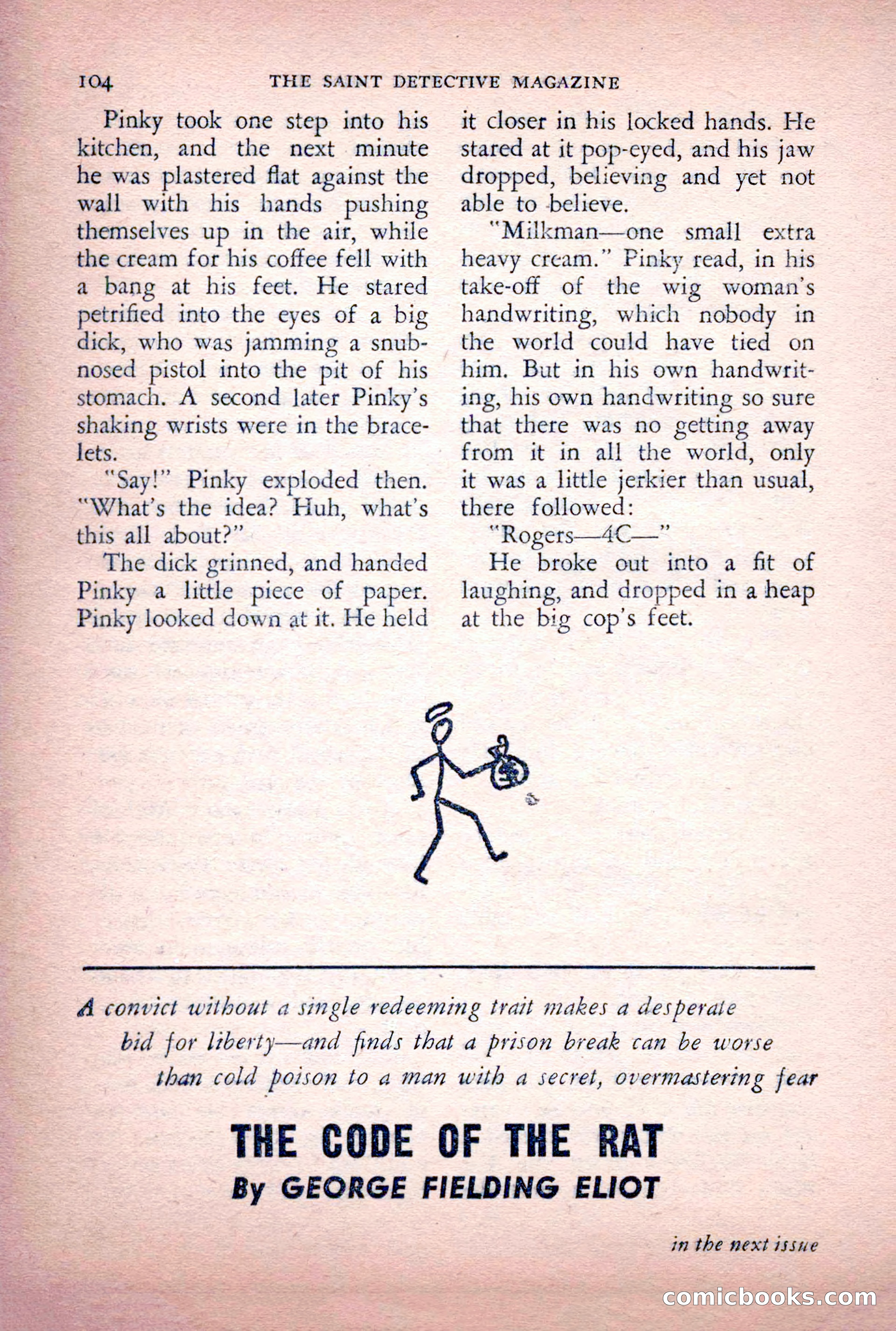 The Saint Detective Magazine, June 1956 — page 106 of 148